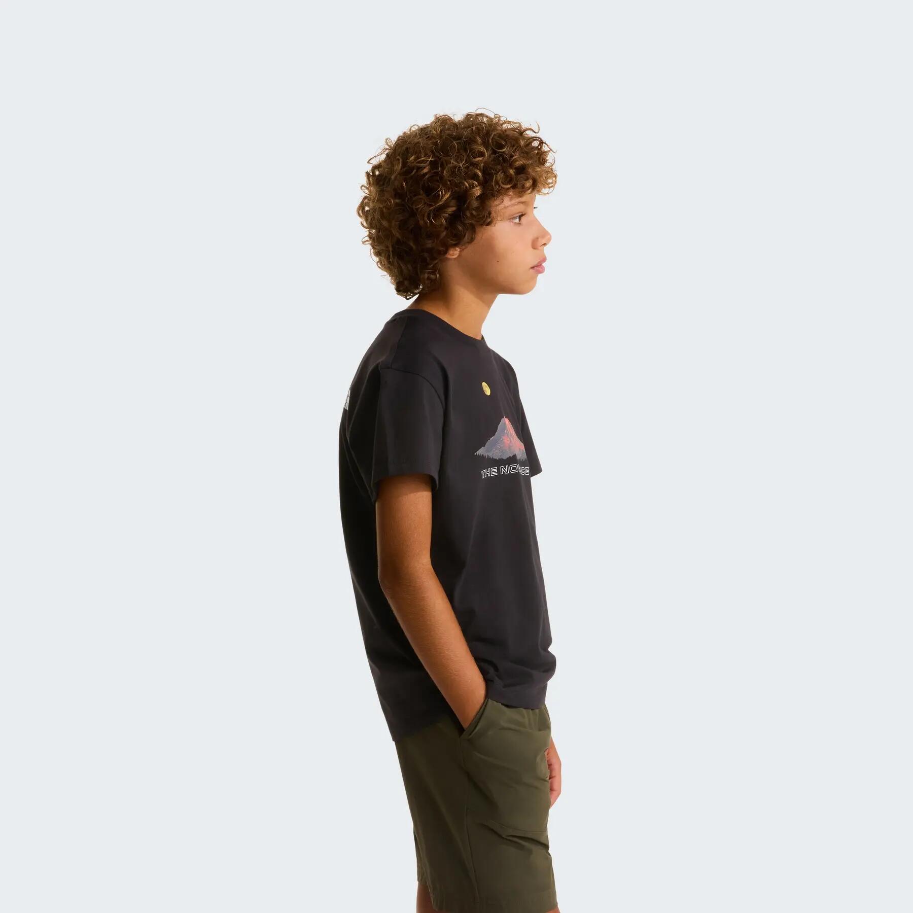 T-shirt de sport pour enfants THE NORTH FACE MOUNTAIN 5/6
