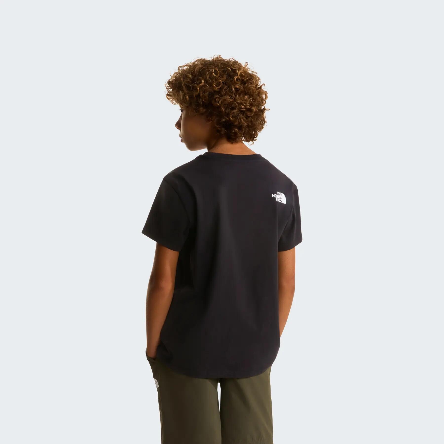 T-shirt de sport pour enfants THE NORTH FACE MOUNTAIN 4/6