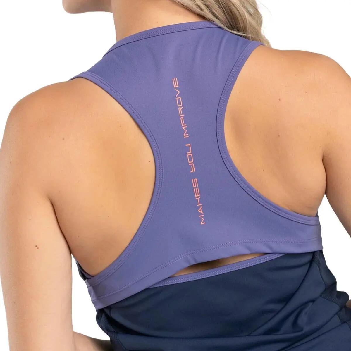 Camiseta Nox Pro Azul Marino Mujer 3/5