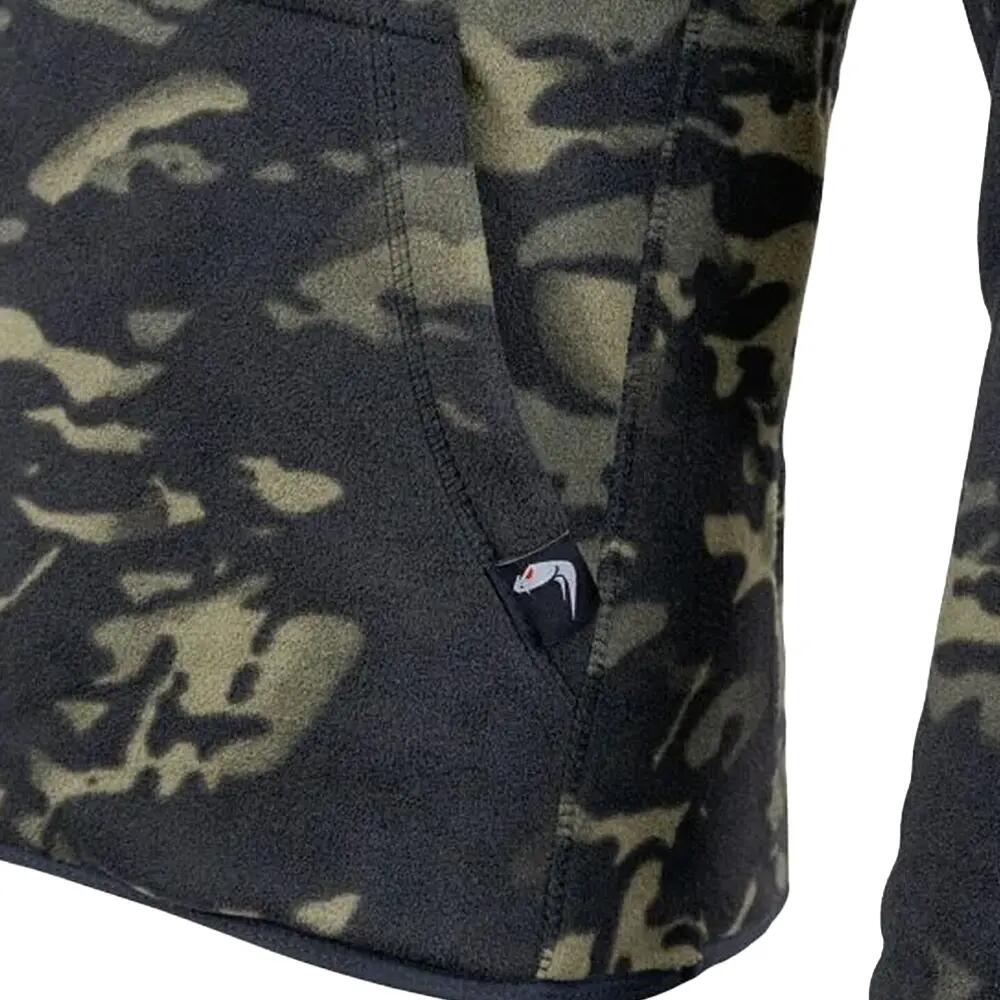 "Tactical" Kapuzenpullover für , Fleece Herren Schwarz 6/6