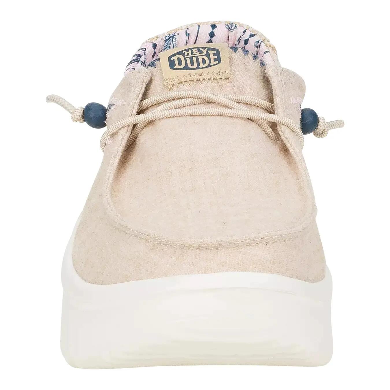 HEYDUDE Damskie Mokasyny Wendy Peak Chambray Woven 4/6