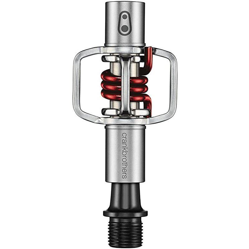 Pedales Crank Brothers Eggbeater 1 silver red Decathlon