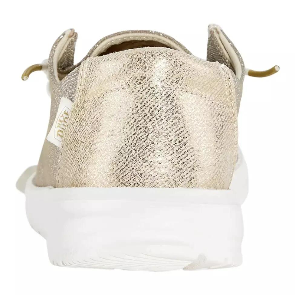HeyDude Damskie Mokasyny Wendy Metallic Sparkle 4/6