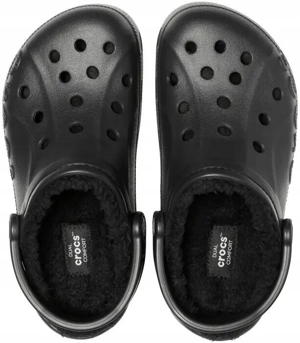 Crocs Męskie Buty Ocieplane Chodaki Klapki Baya Lined 205969 Clog 45-46 6/8