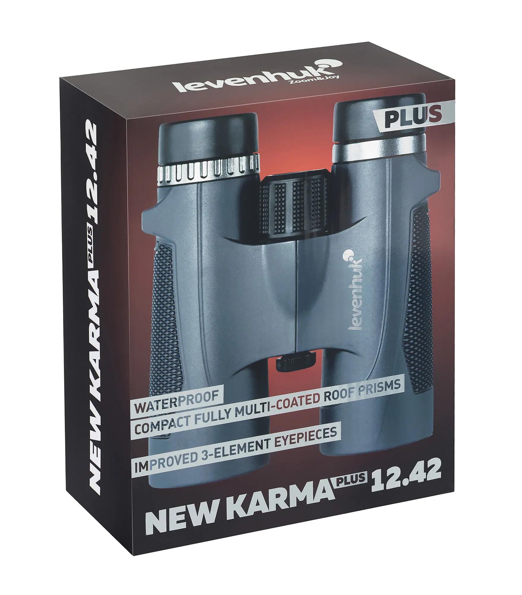 Binóculos Levenhuk New Karma PLUS 12x42 13/13