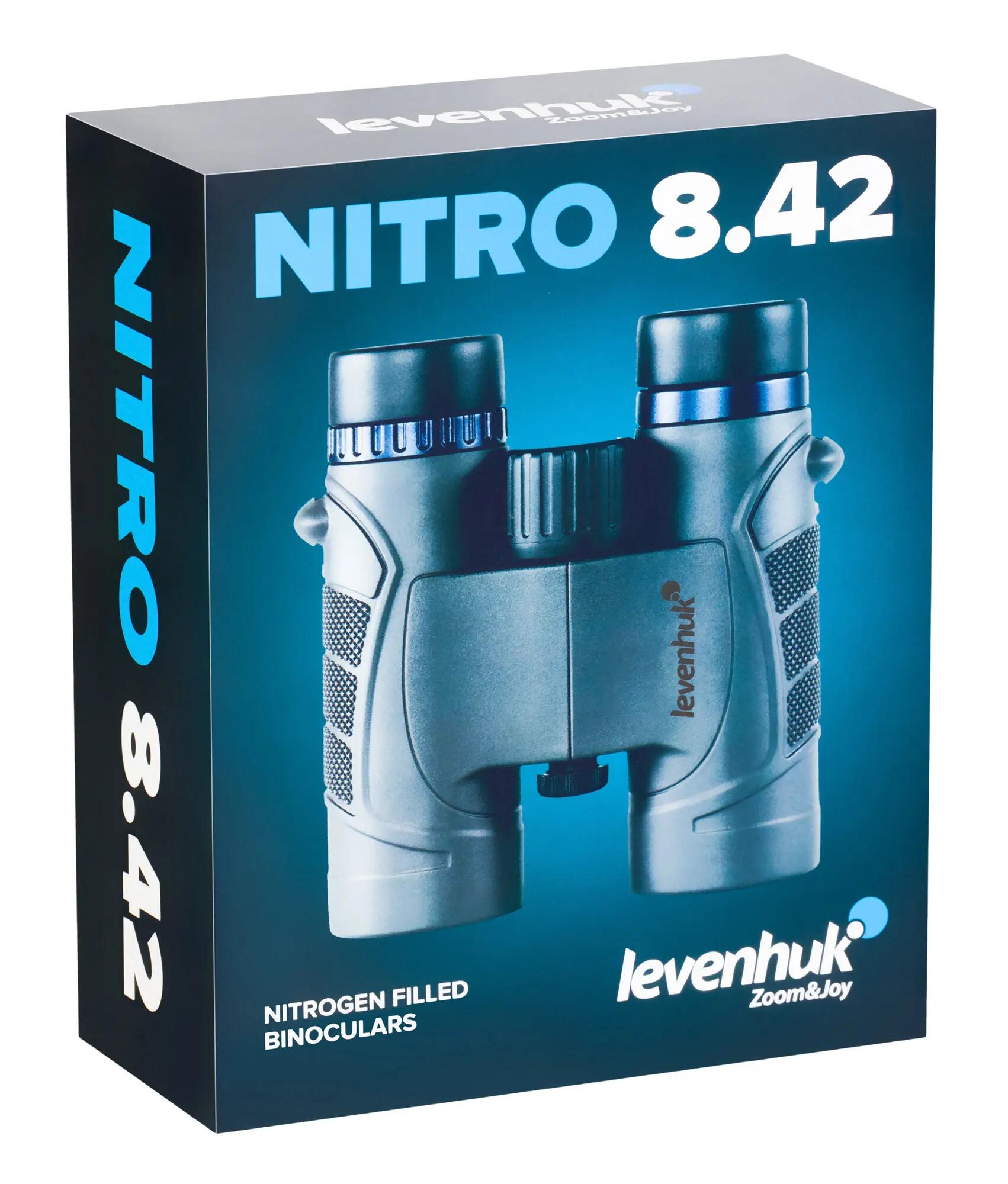 Levenhuk Nitro 8x42 Fernglas 12/12