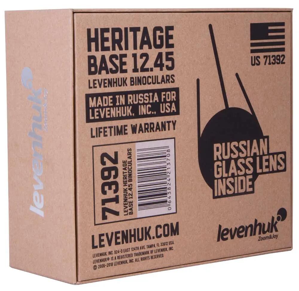 Binocolo Levenhuk Heritage BASE 12x45 14/14