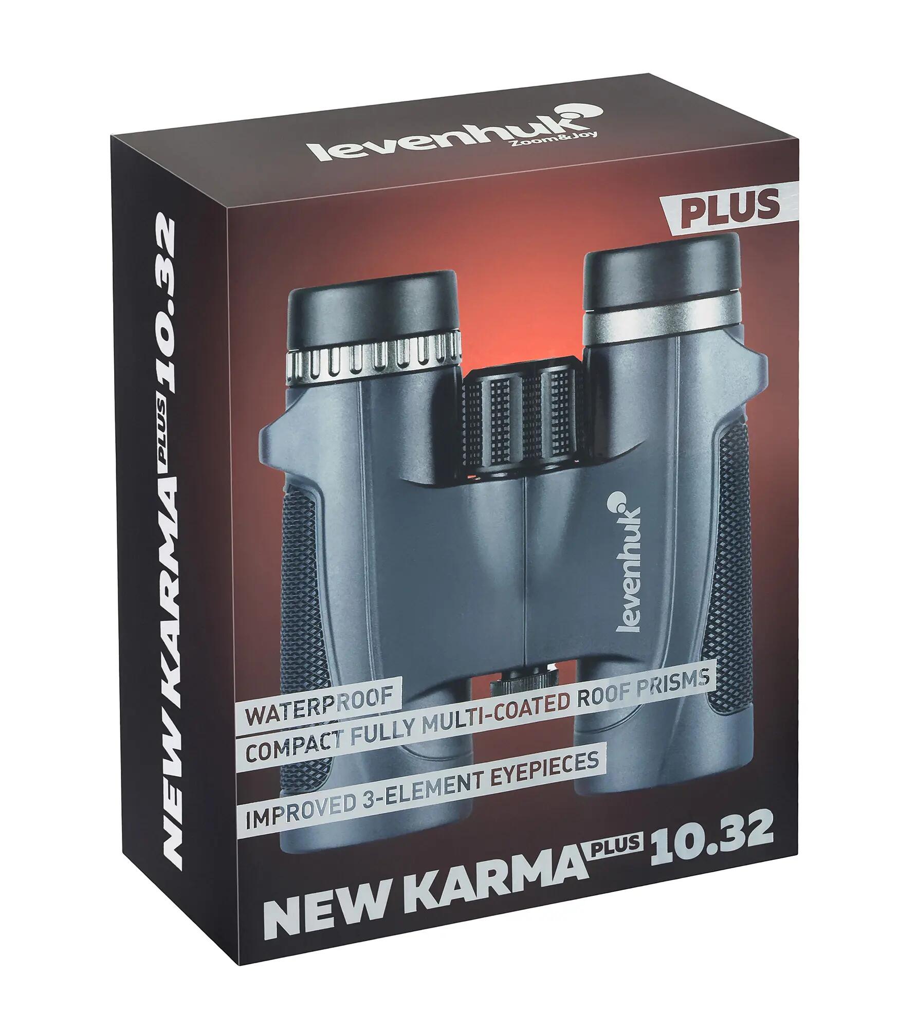 Prismatik - Natuur en wandelen - New Karma PLUS 10x32 - 10x helderheid - zwart 13/13