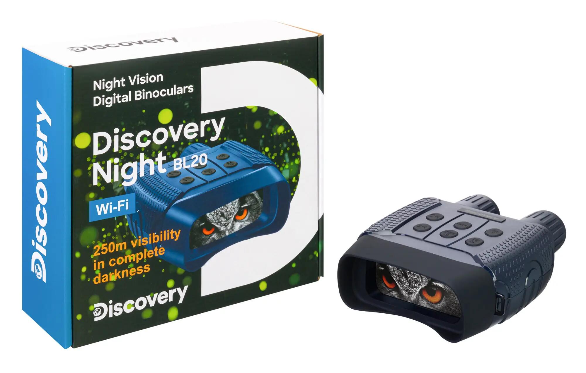Binóculos de Visão Noturna Digital com Tripé Night BL20 Discovery 3/15