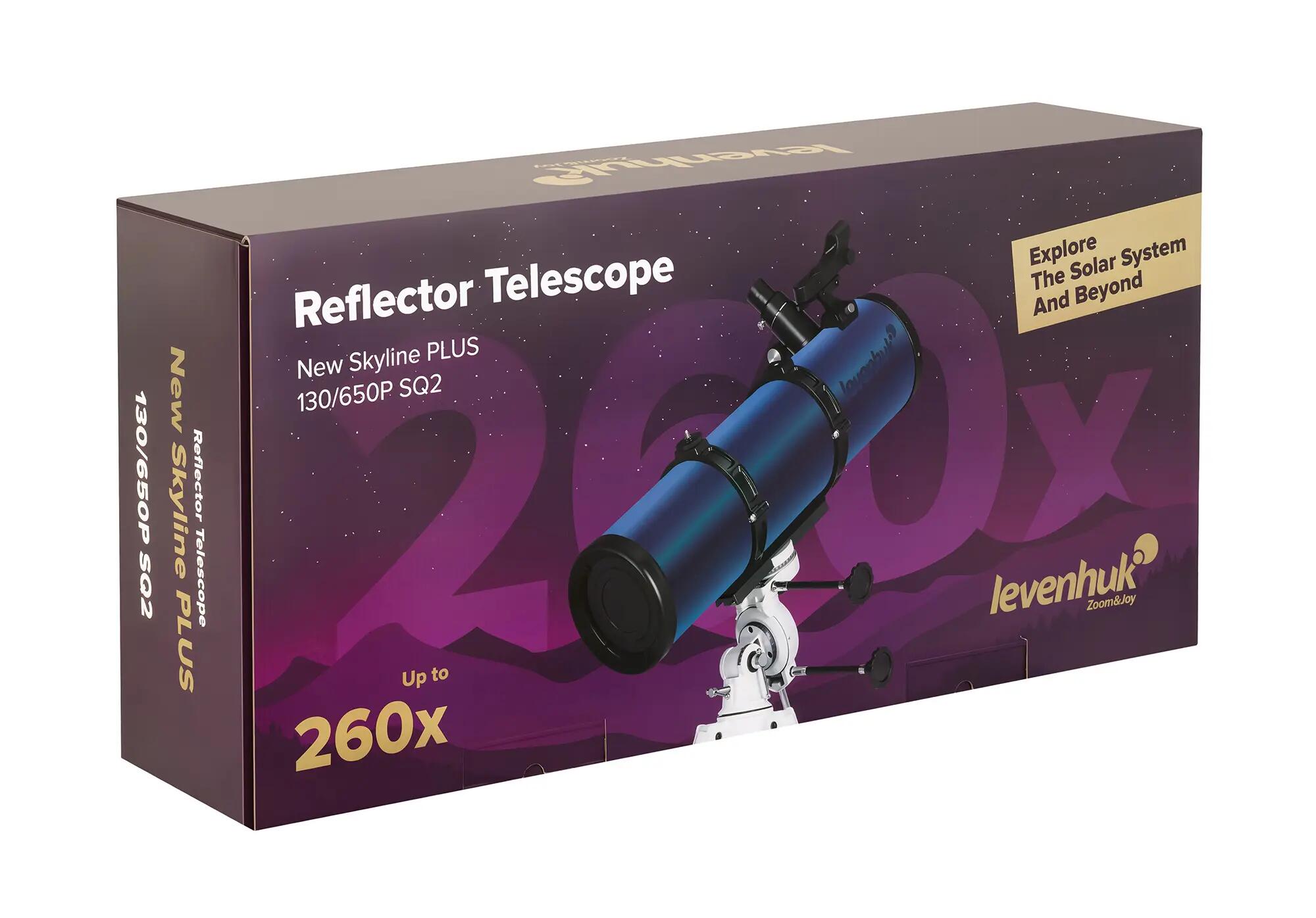 Telescopio - riflettore 130 mm - New Skyline PLUS - Nero 14/14