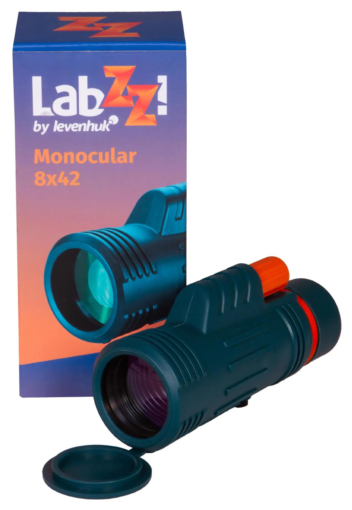 Monoculair - Outdoor - Kinderen - Levenhuk LabZZ MC4 - Compact 8x - Zwart 10/15