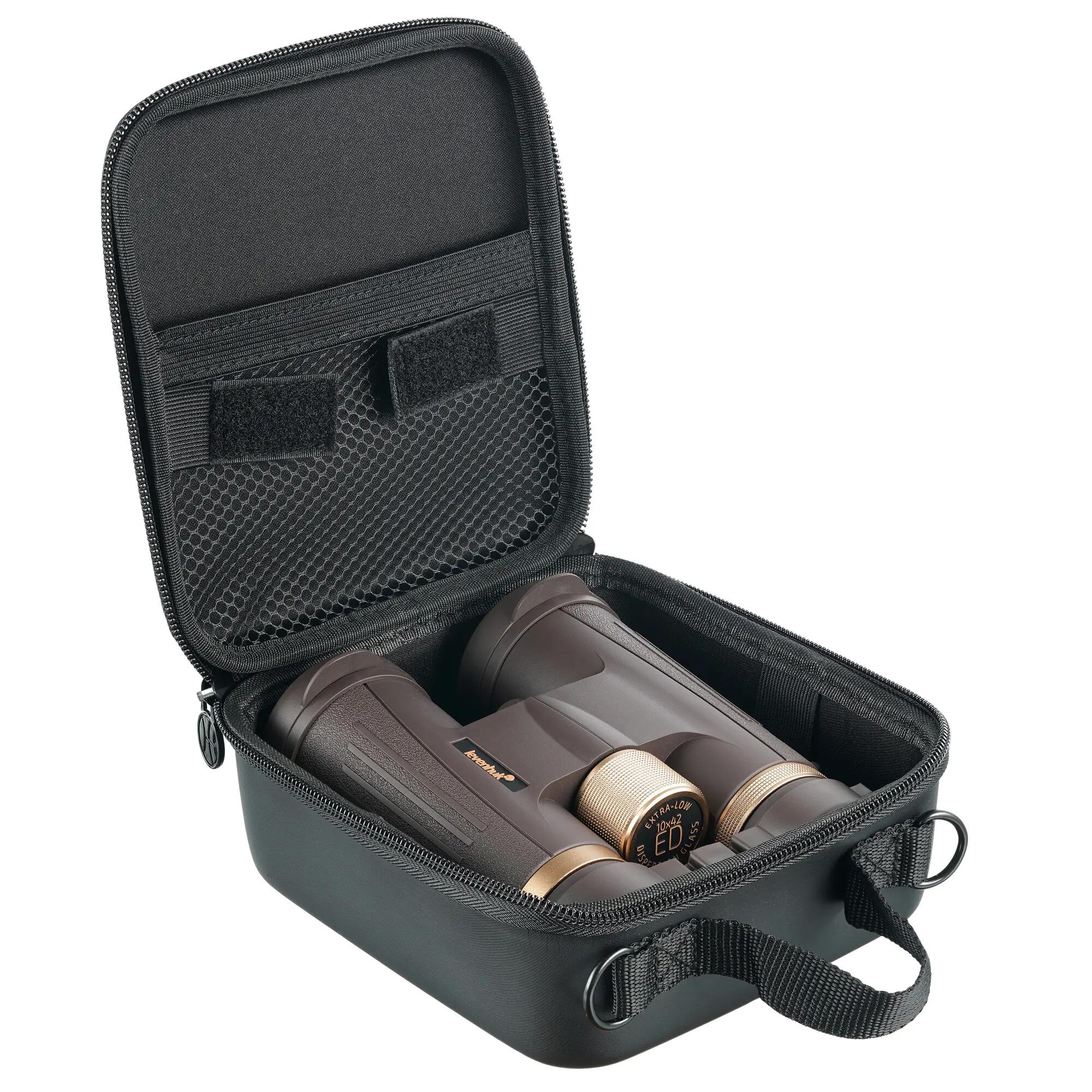 Levenhuk Vegas ED 10x42 Fernglas - ED-Optik, 10x, schwarz 8/15