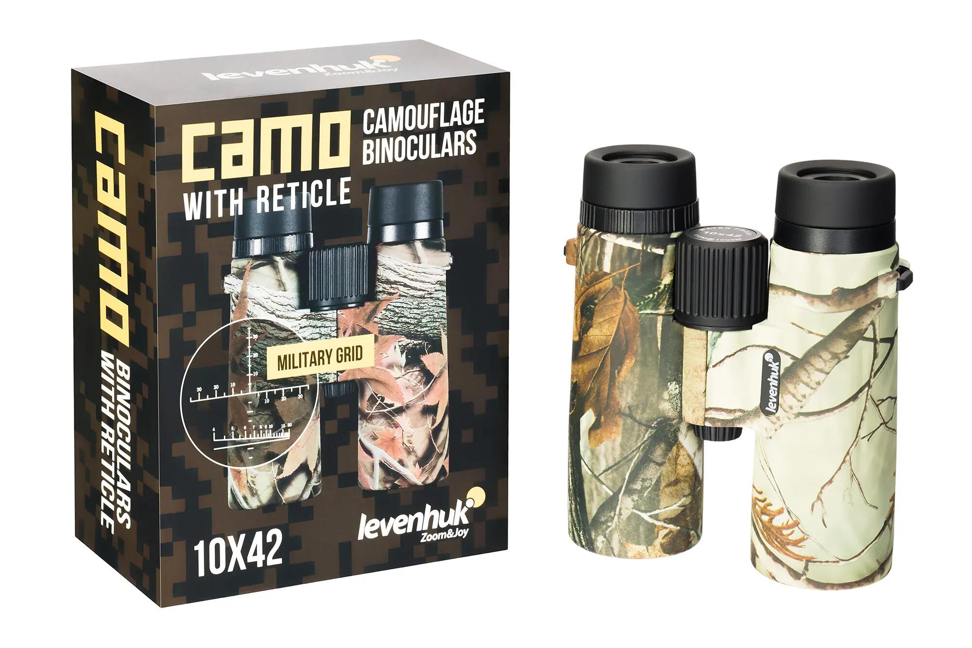 Levenhuk Camo 10x42 Fernglas mit Absehen 5/14