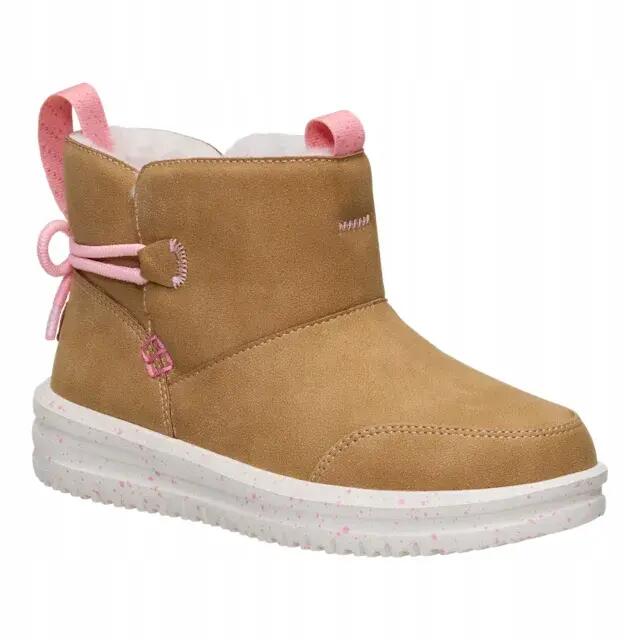 HeyDude Dziewczęce Buty zimowe Camden Bow Boot Y Cozzy 5/6