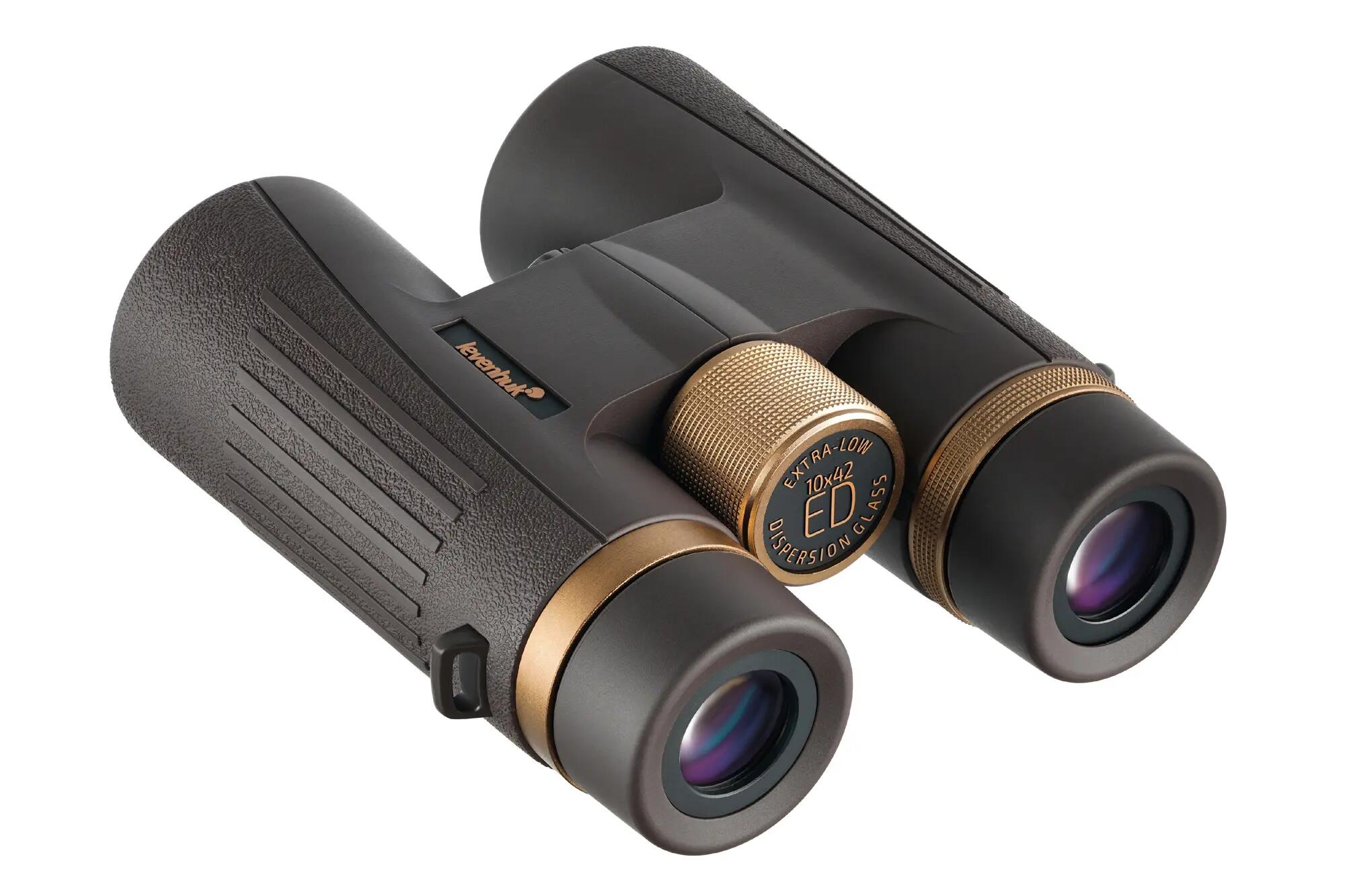 Levenhuk Vegas ED 10x42 Fernglas - ED-Optik, 10x, schwarz 13/15