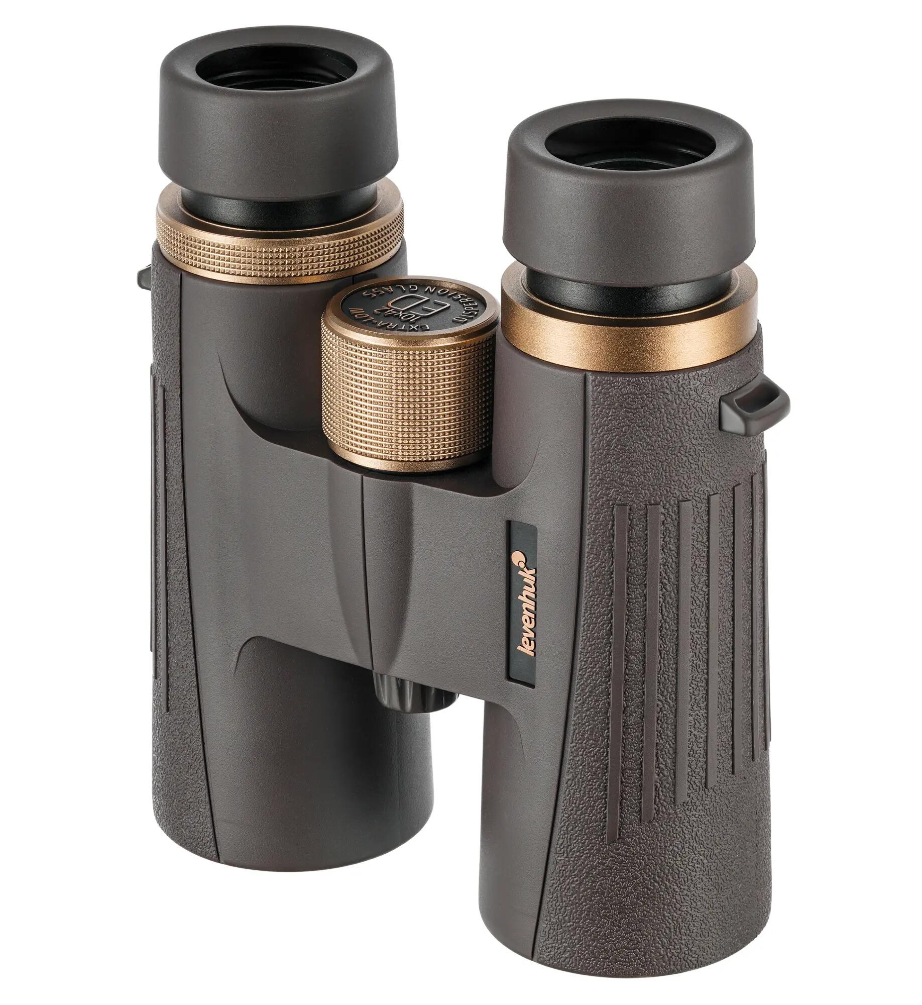 Levenhuk Vegas ED 10x42 Fernglas - ED-Optik, 10x, schwarz 11/15