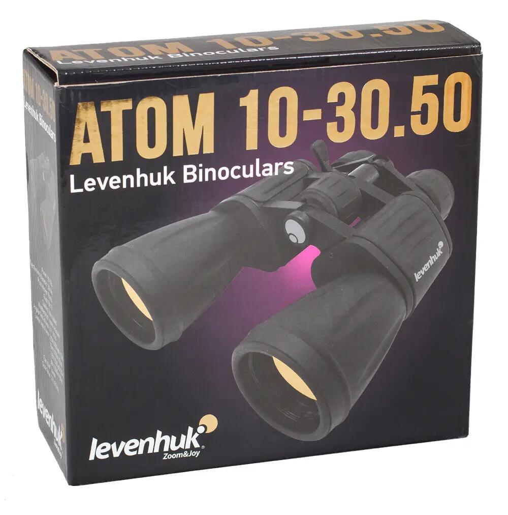 Binóculos Atom 10–30x50 Levenhuk 10/10