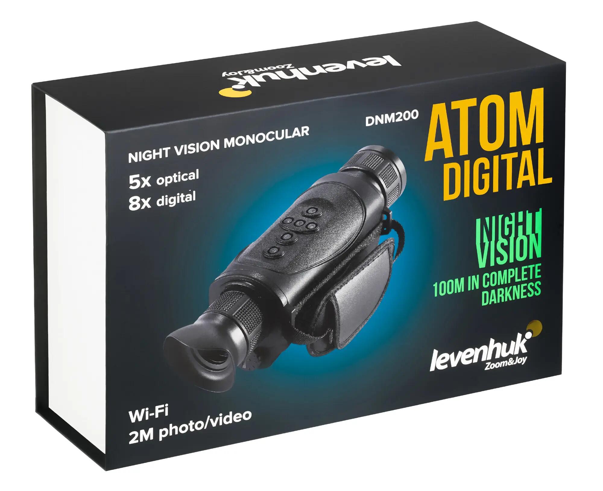 Monoculare visione notturna - Outdoor - 5x ottico, zoom 1–8x - DNM200 - Nero 14/14