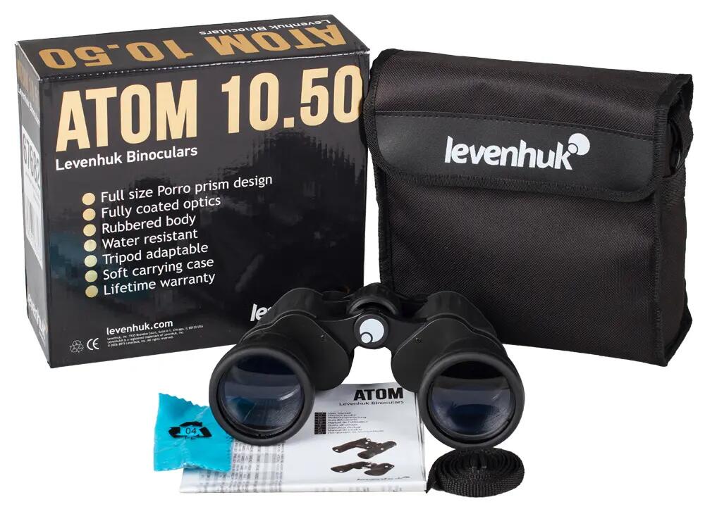 Binóculos Atom 10x50 Levenhuk 2/10