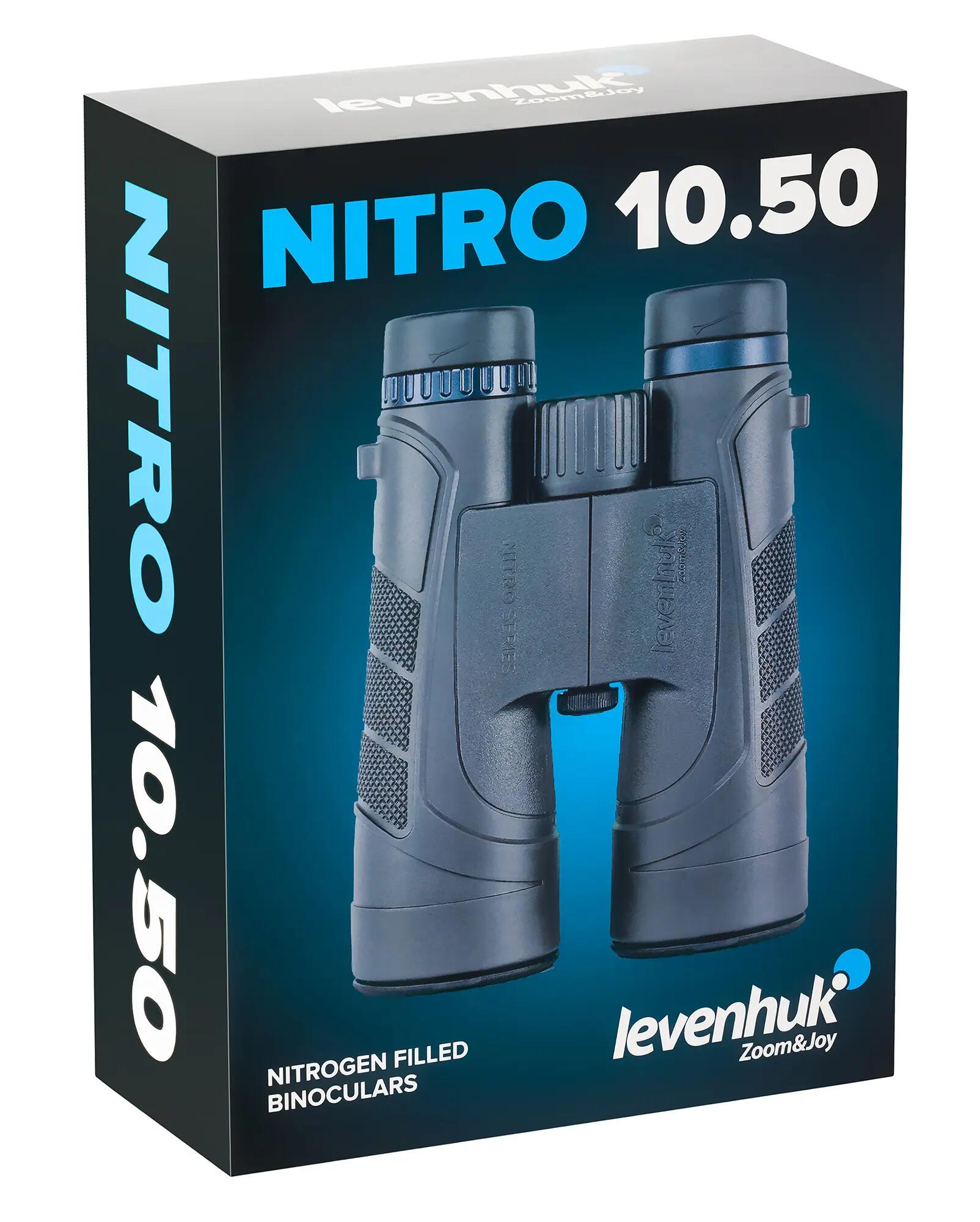 Binóculos Levenhuk Nitro 10x50 12/12