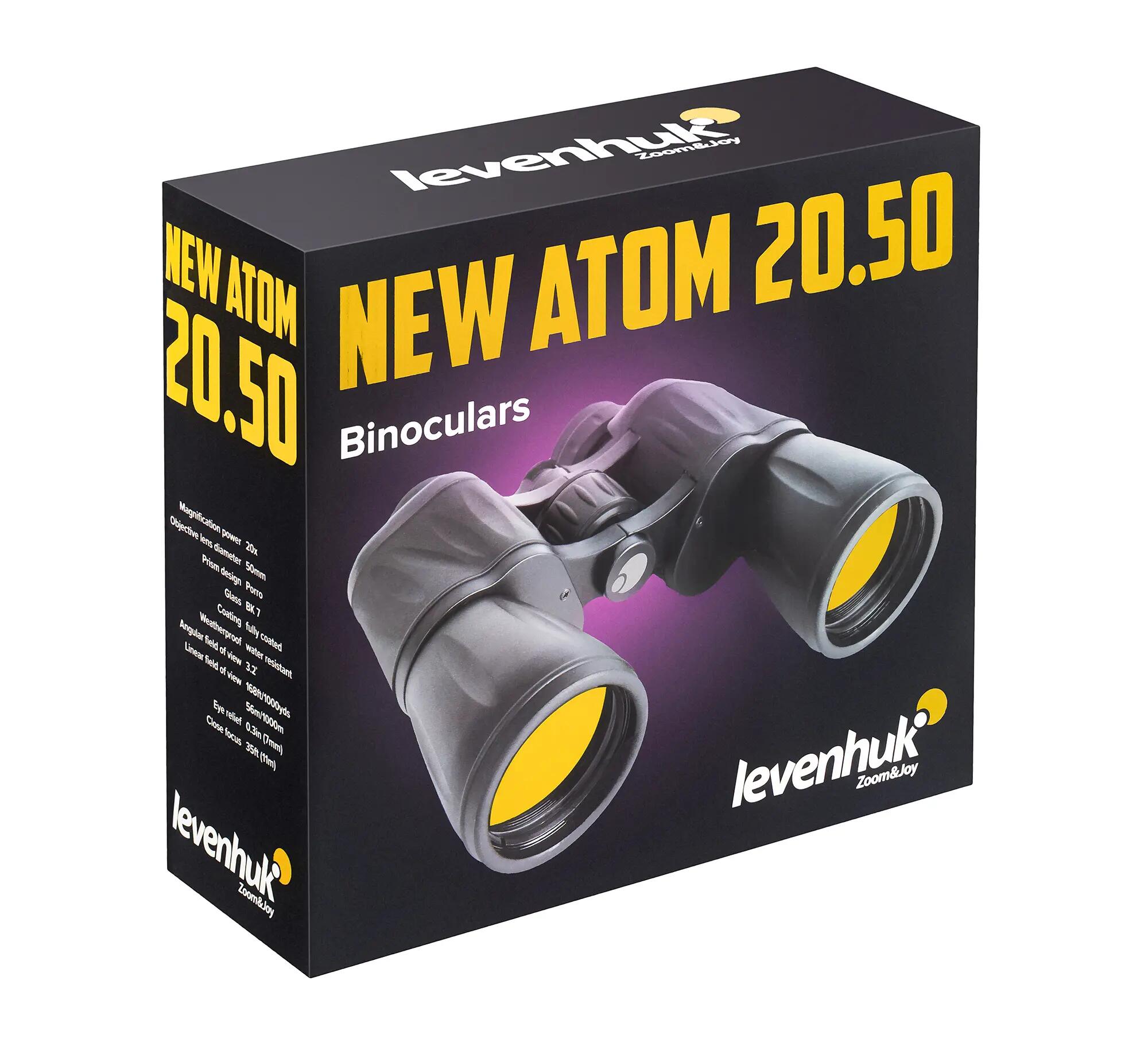Unisex - Outdoor - Jumelles - 20x, 50 mm - New Atom - Schwarz 13/13