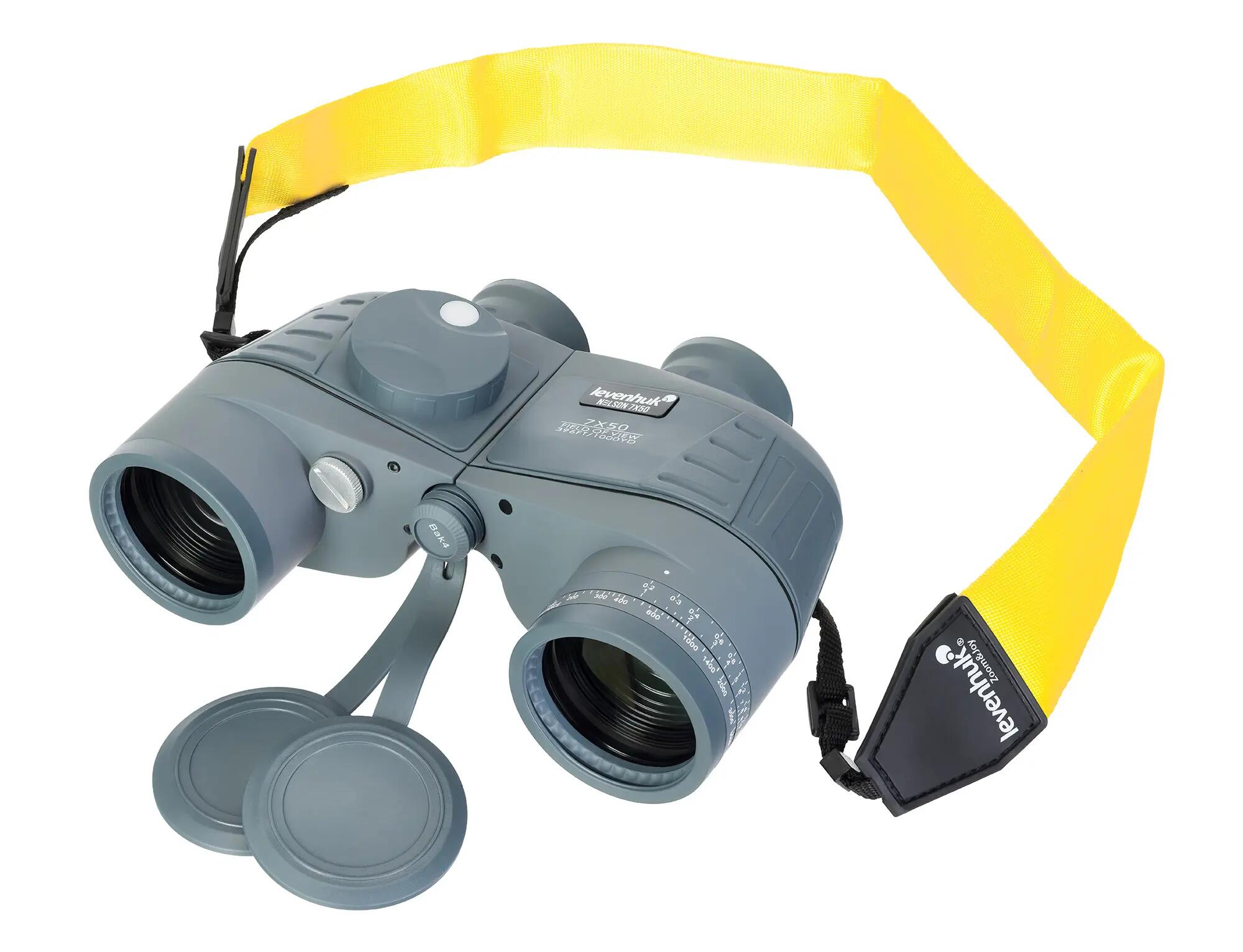 Levenhuk Nelson 7x50 Fernglas mit Absehen und Kompass 1/15
