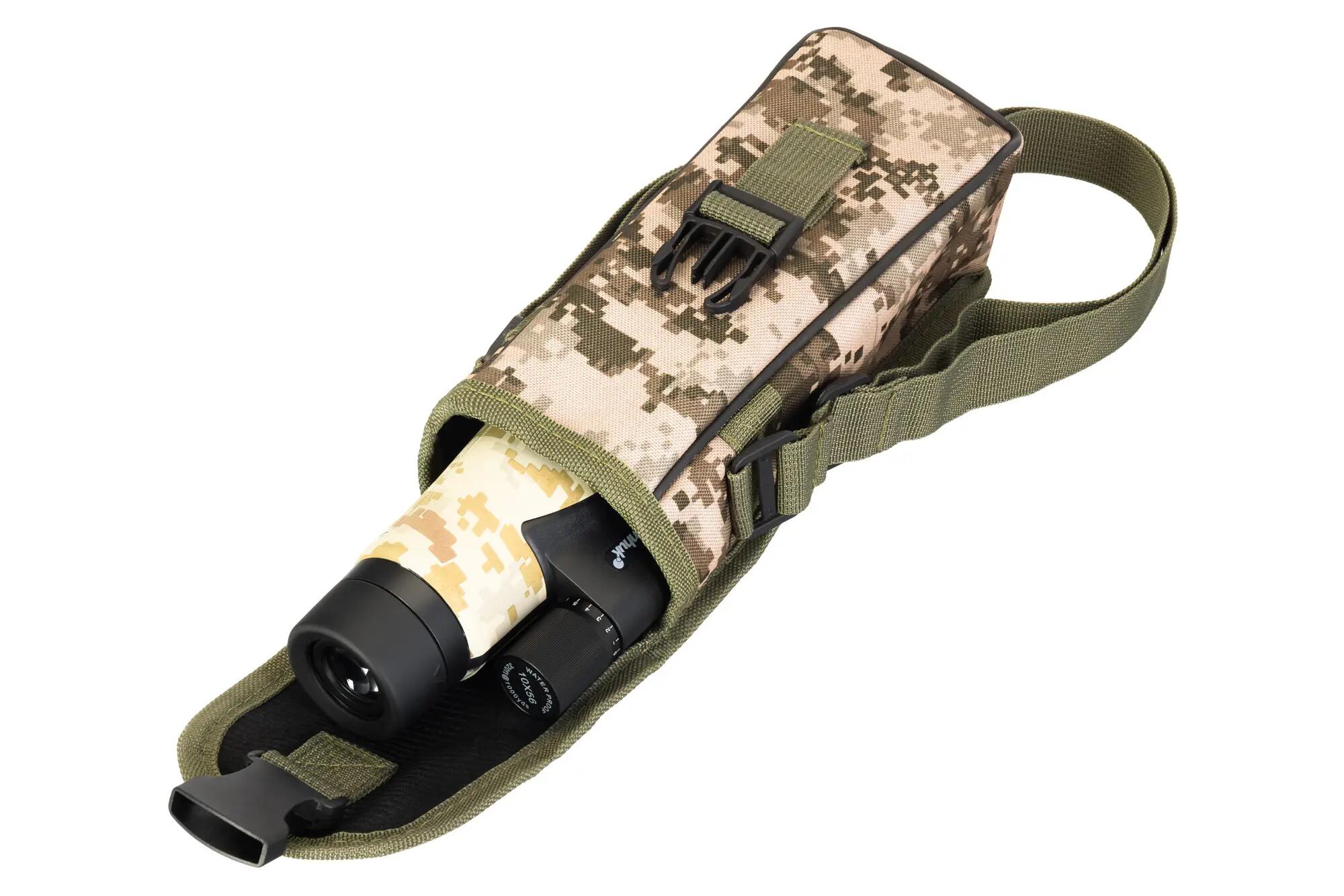 Monoculaire 10x56 Levenhuk Camo Dots avec réticule 6/13