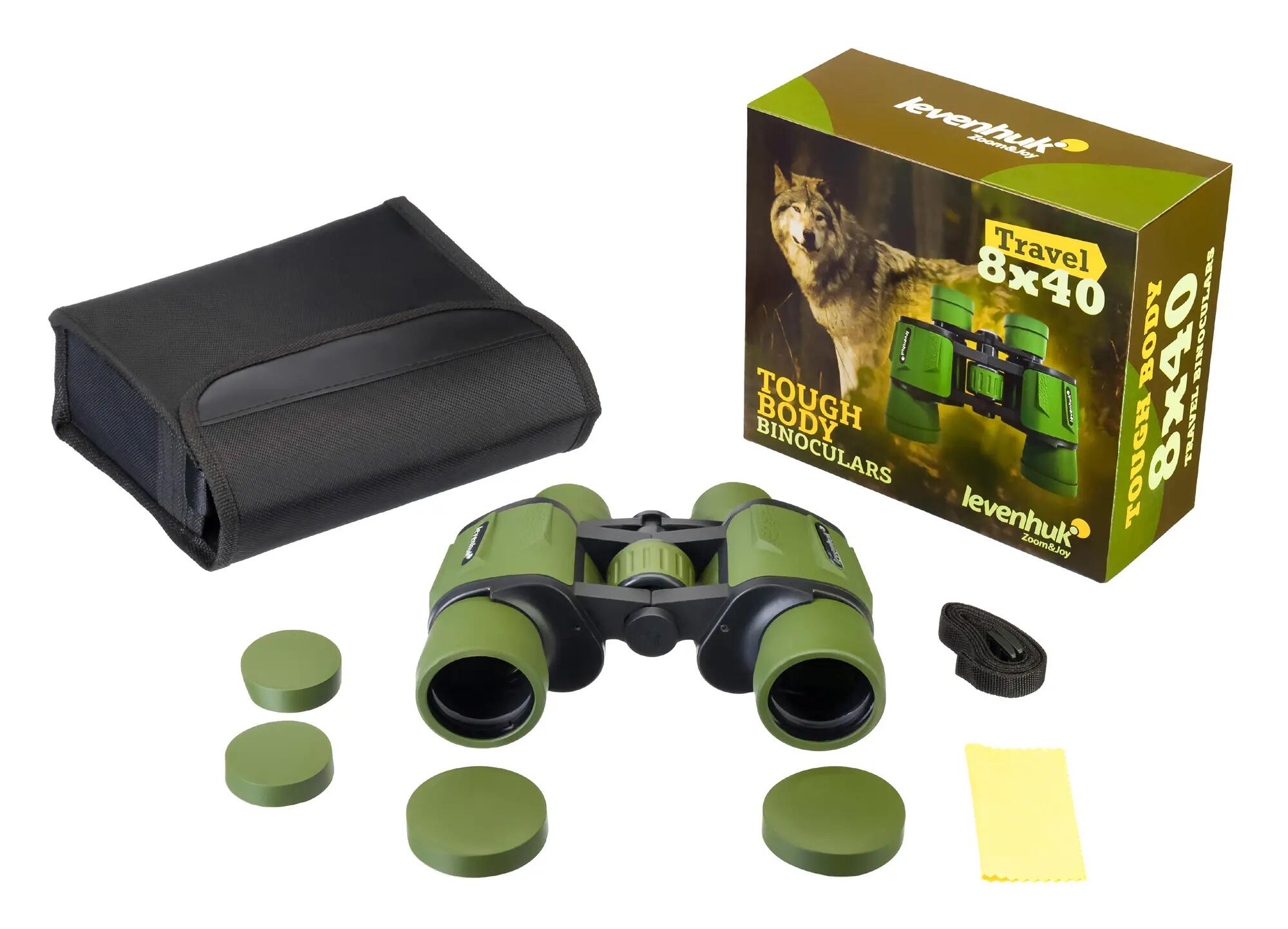 Binóculos Travel 8x40 Levenhuk 4/12