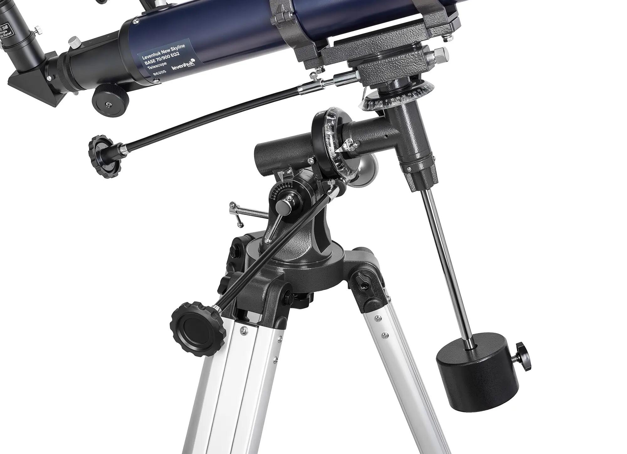 Telescoop refractor 70 mm - BASE 70/900 EQ2 - Zwart 9/13