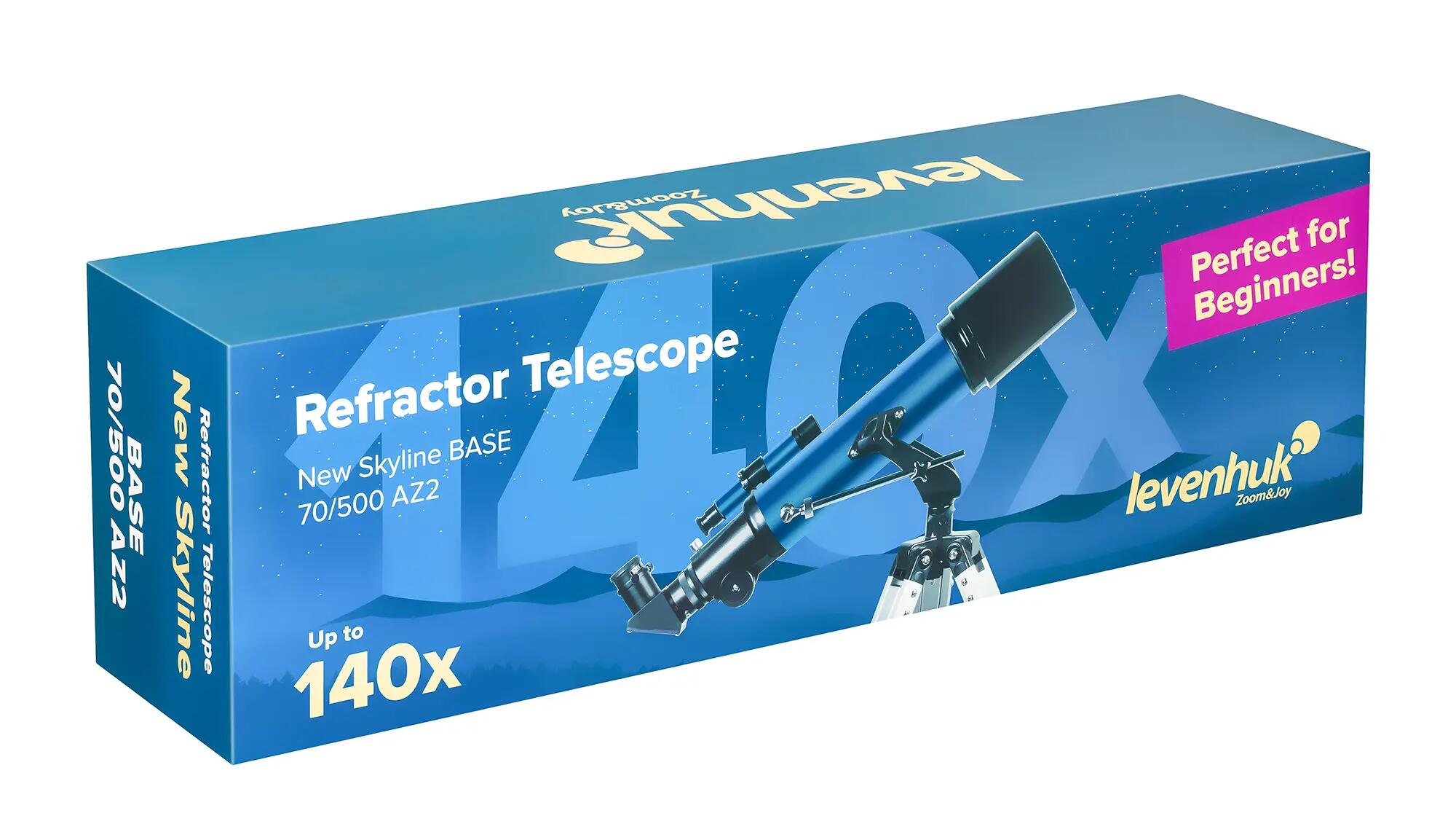 Telescoop - refractor 70/500 - New Skyline - zwart 13/13