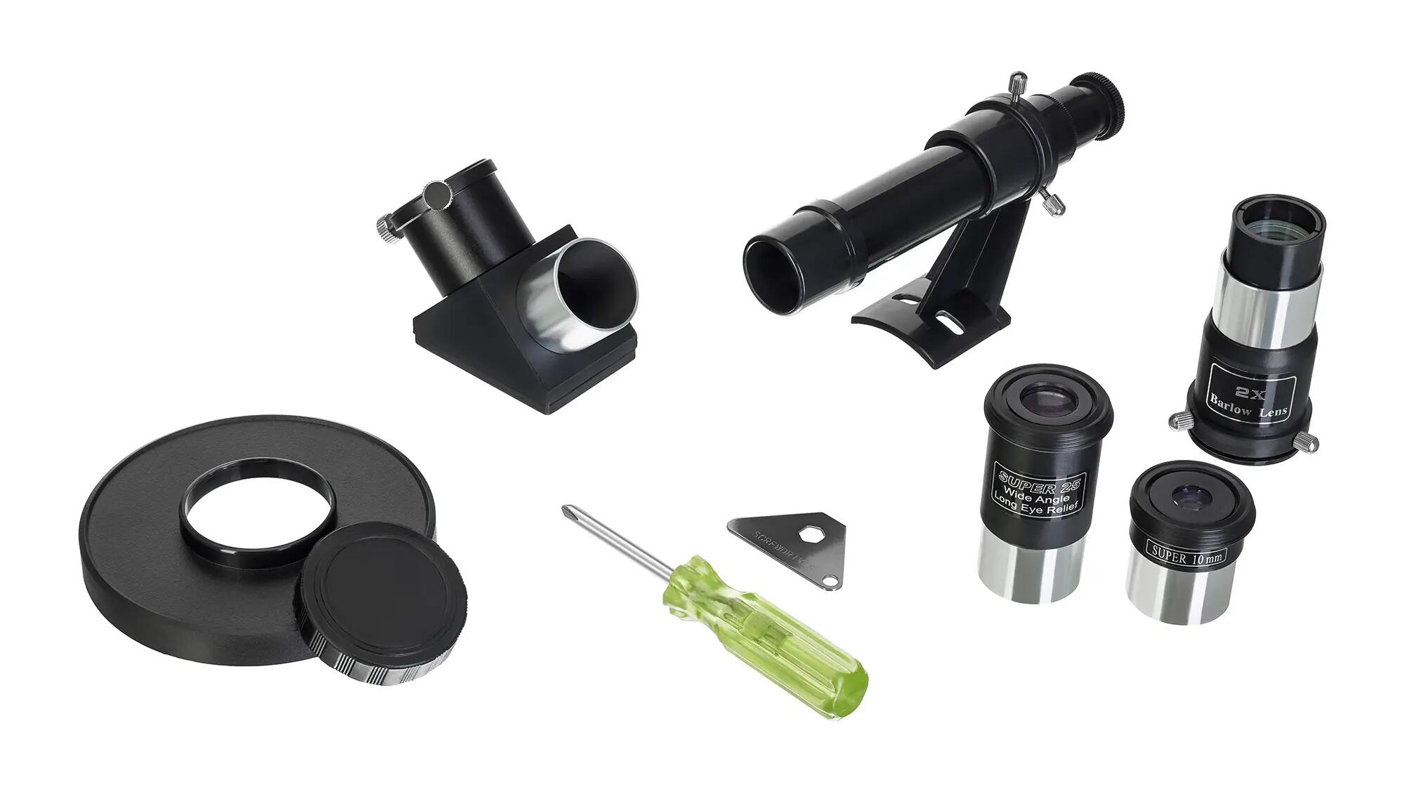 Telescoop - refractor 70/500 - New Skyline - zwart 12/13