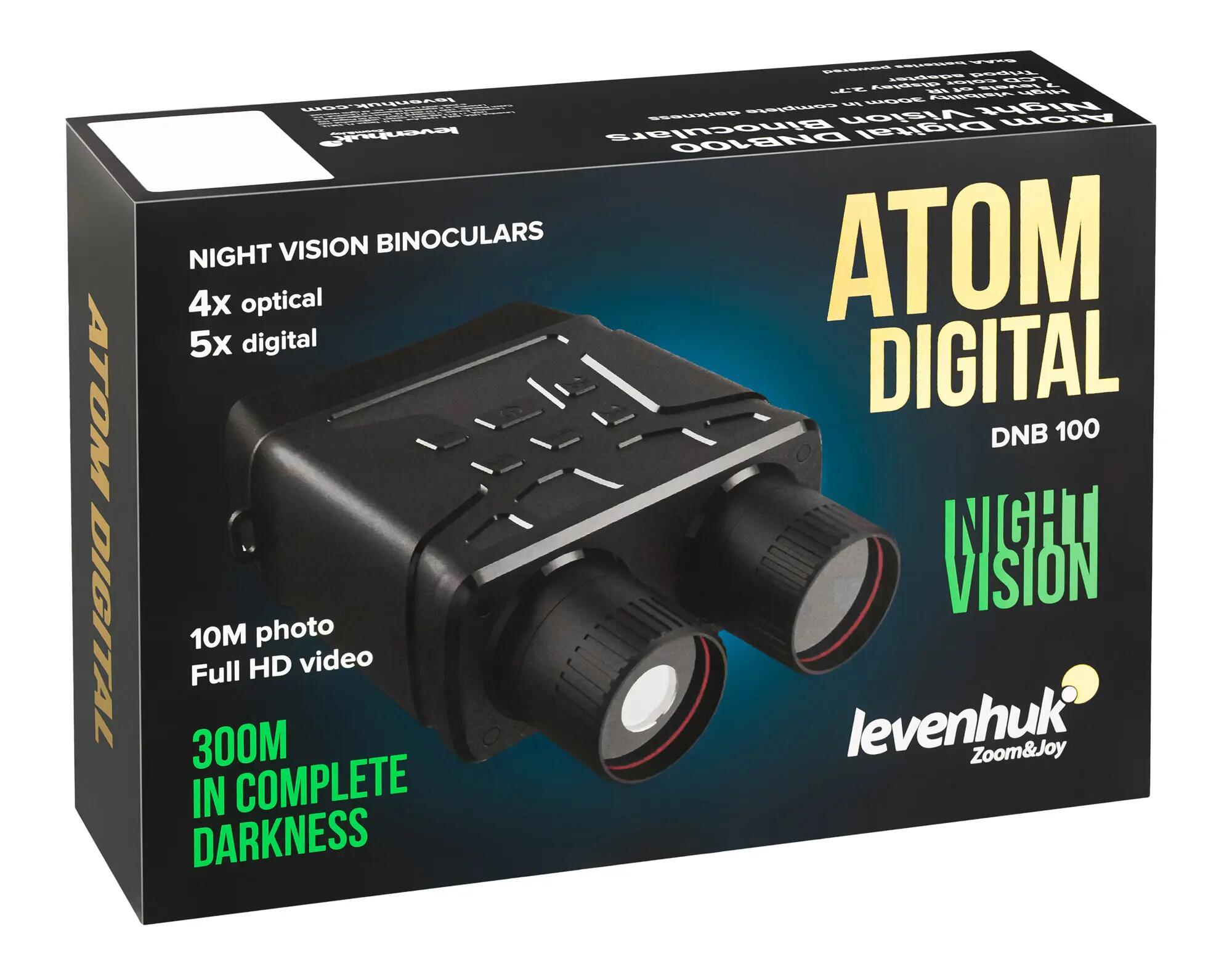 Binocolo visione notturna - Atom Digital DNB100 - nero 10/10