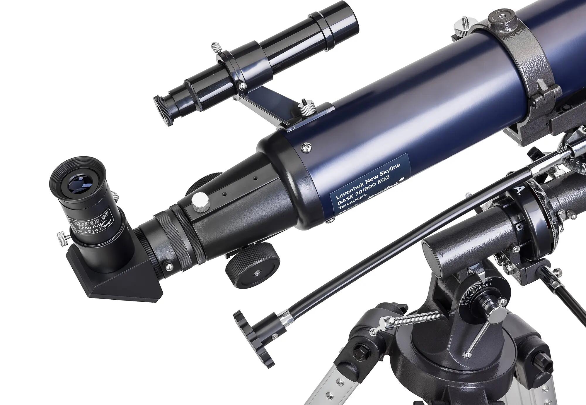 Telescoop refractor 70 mm - BASE 70/900 EQ2 - Zwart 6/13