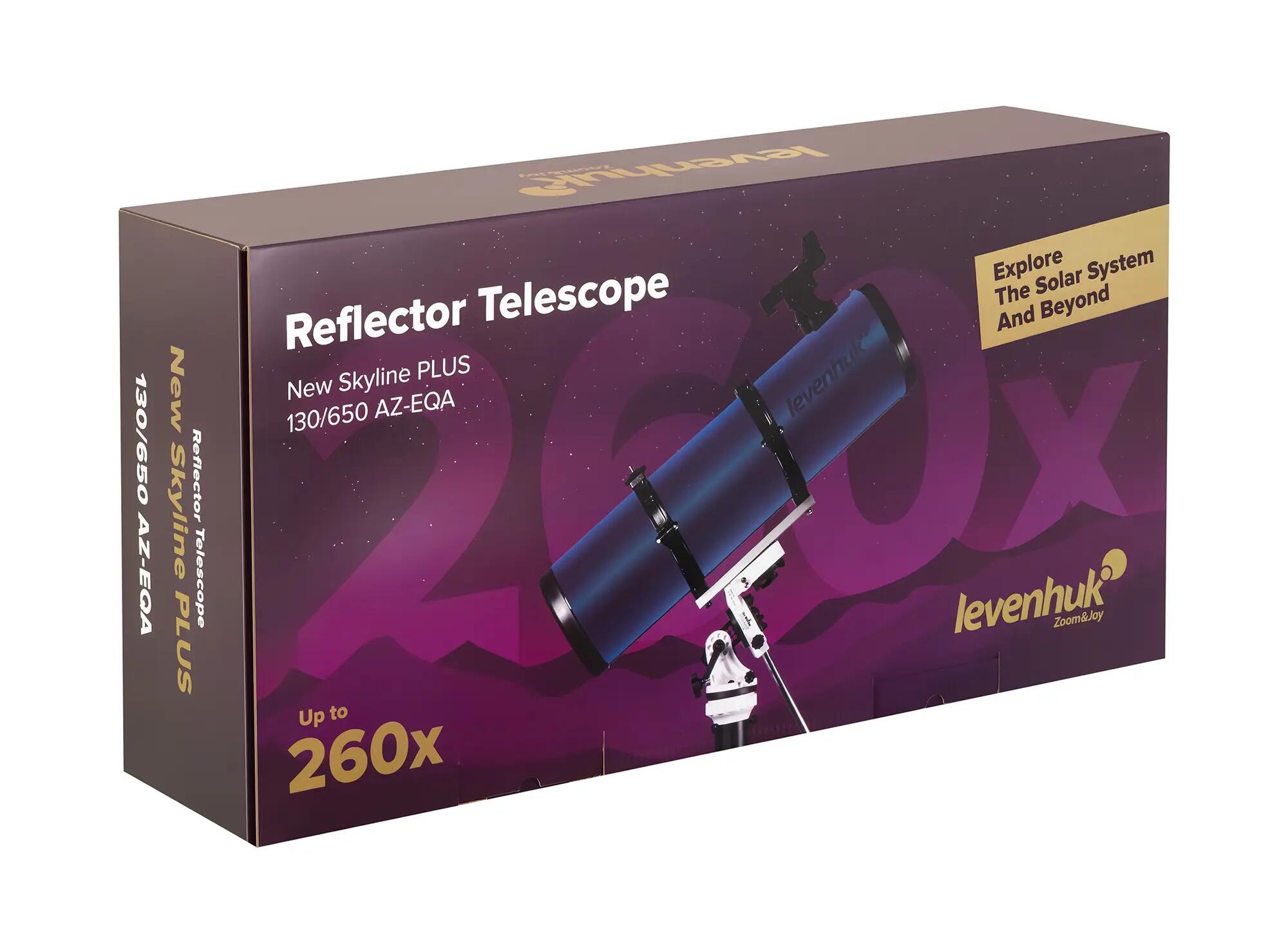 Telescopio - Astronomia - Riflettore 130/650 Skyline PLUS - Nero 14/14