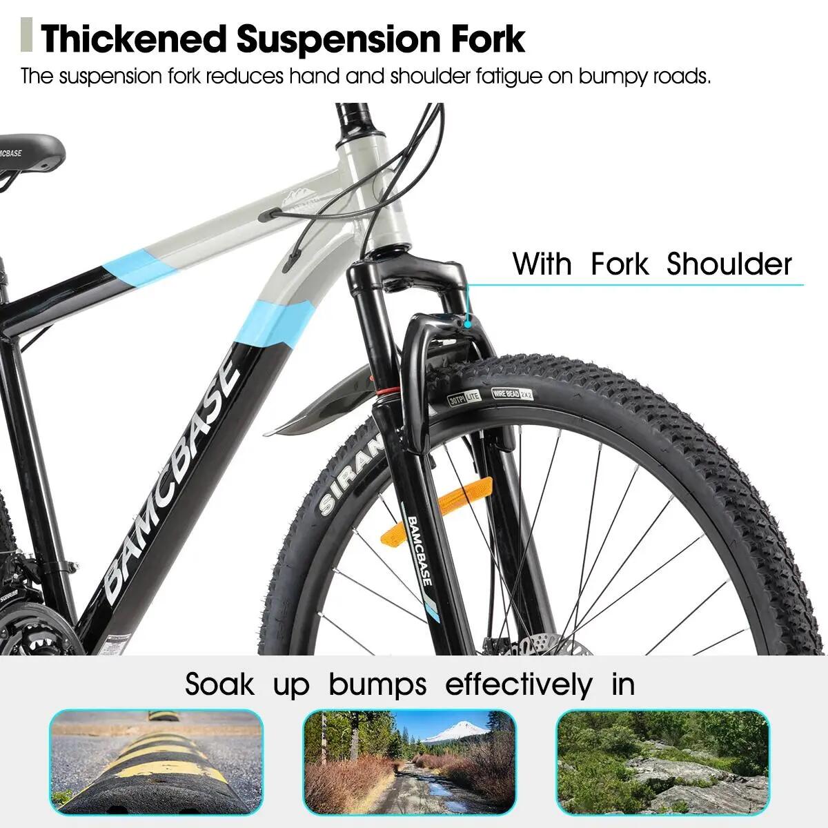 Gemengd Mountainbike 26/27.5 inch Aluminium Schijfrem Rockford 3/6