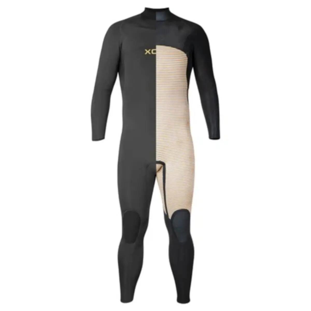 Pianka Xcel Comp Full Front Zip 5/4  Slate 3/7