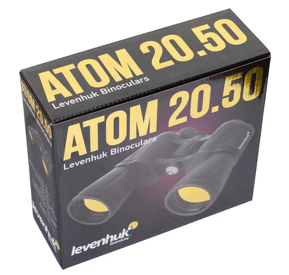 Binocolo Levenhuk Atom 20x50 - 20x, 50 mm - Nero 8/8