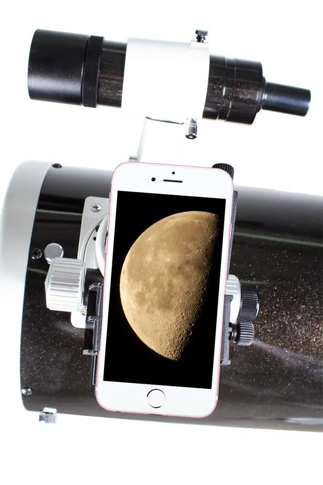 Adaptador para smartphone - fotografía óptica - Levenhuk A10 - negro 8/12