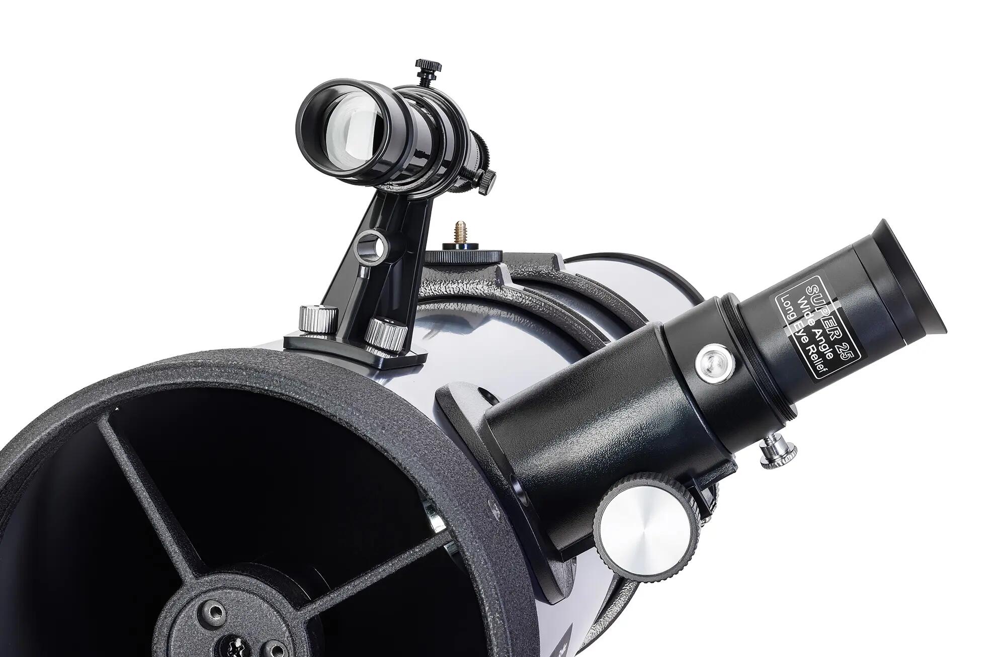 Teleskop - Astronomie - newton reflektor 130 mm 900 mm - eq2 montage - schwarz 8/13
