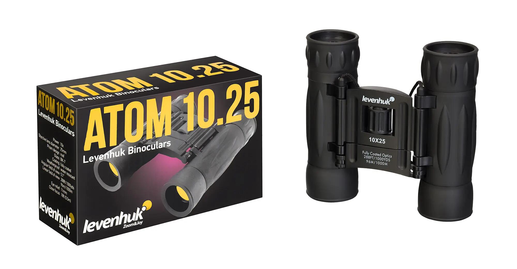 Binocolo Levenhuk Atom 10x25 3/12