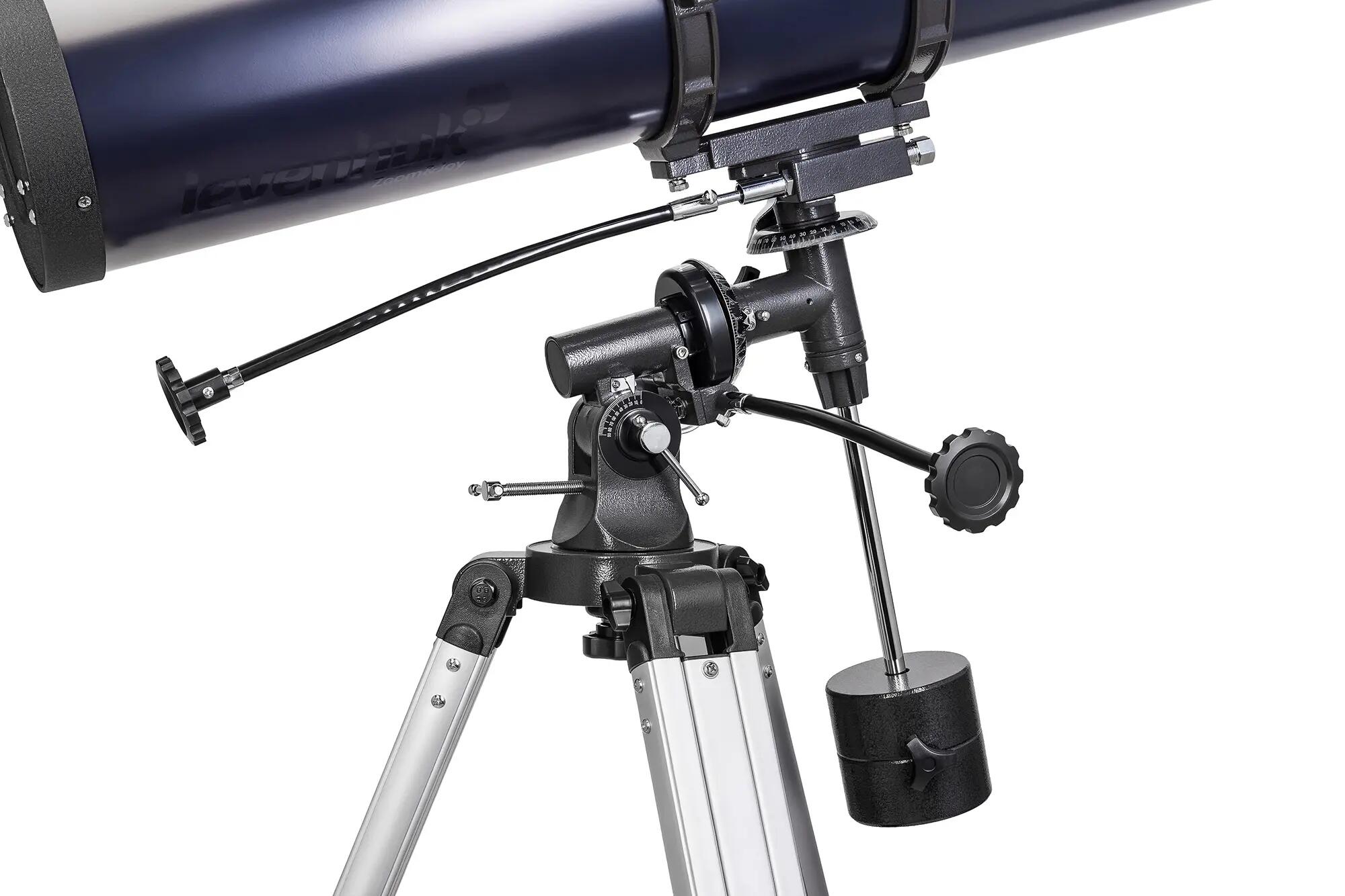 Teleskop - Astronomie - newton reflektor 130 mm 900 mm - eq2 montage - schwarz 7/13