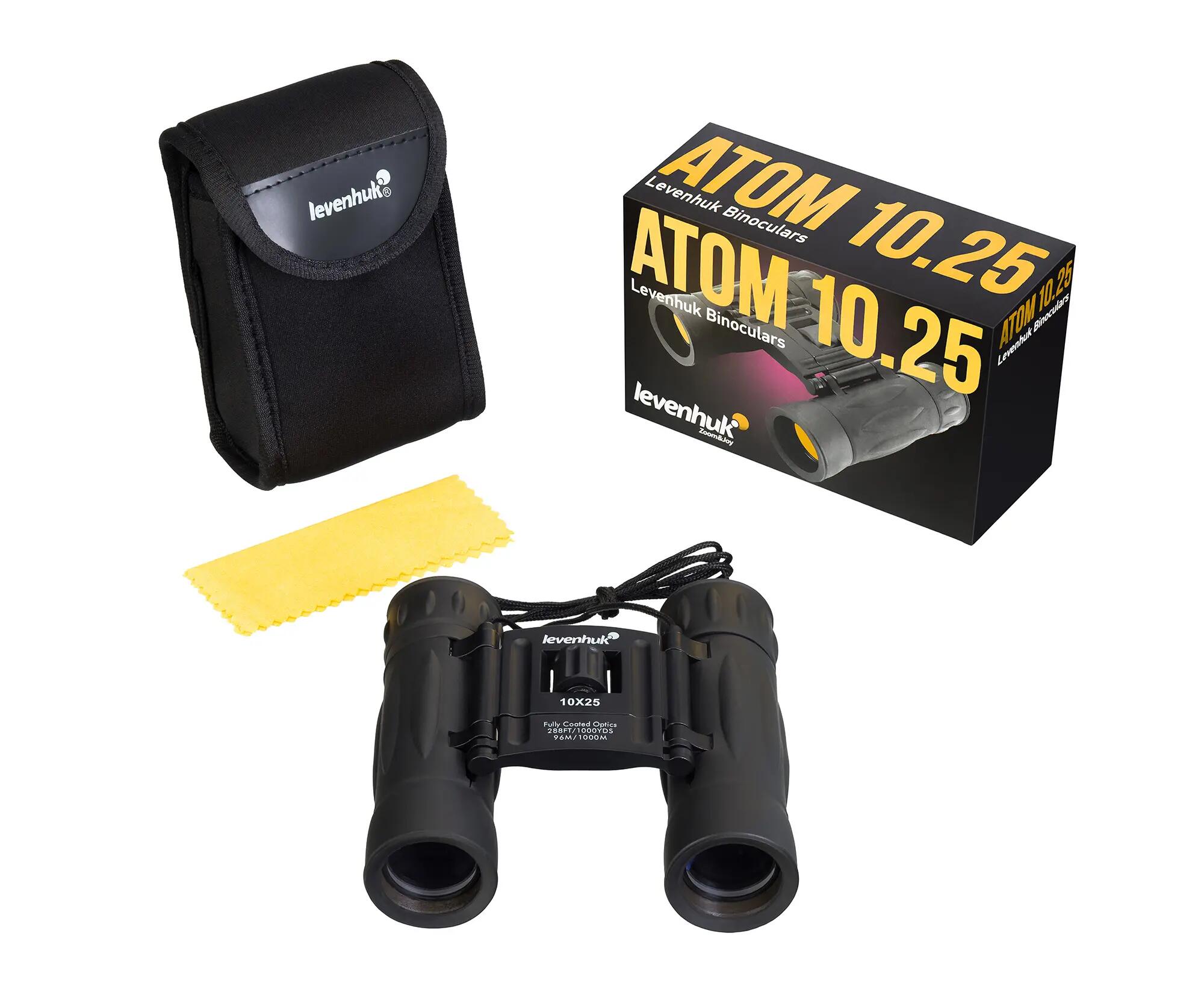 Binocolo Levenhuk Atom 10x25 2/12