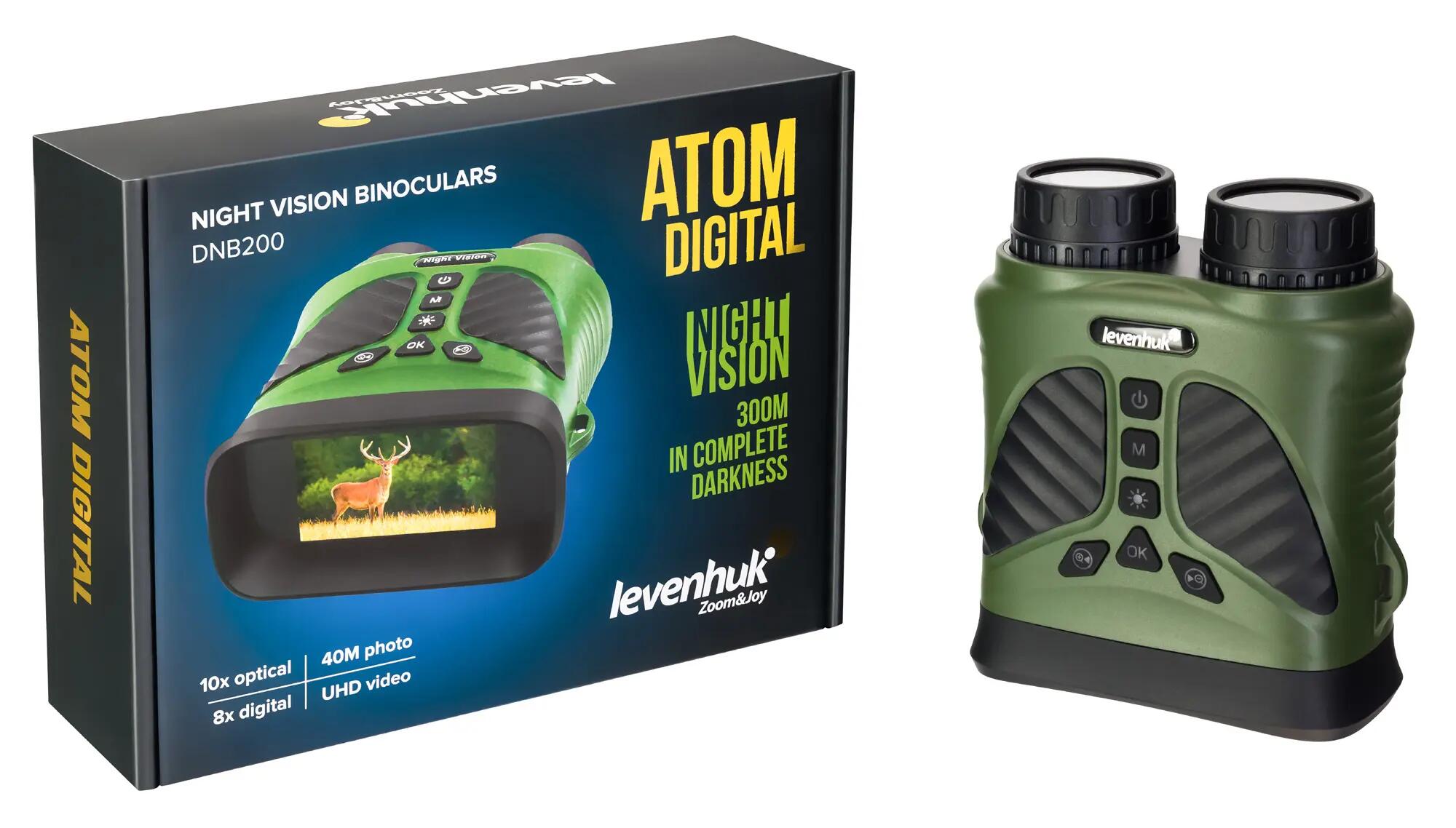 Binóculos de Visão Noturna Atom Digital DNB200 Levenhuk 3/11