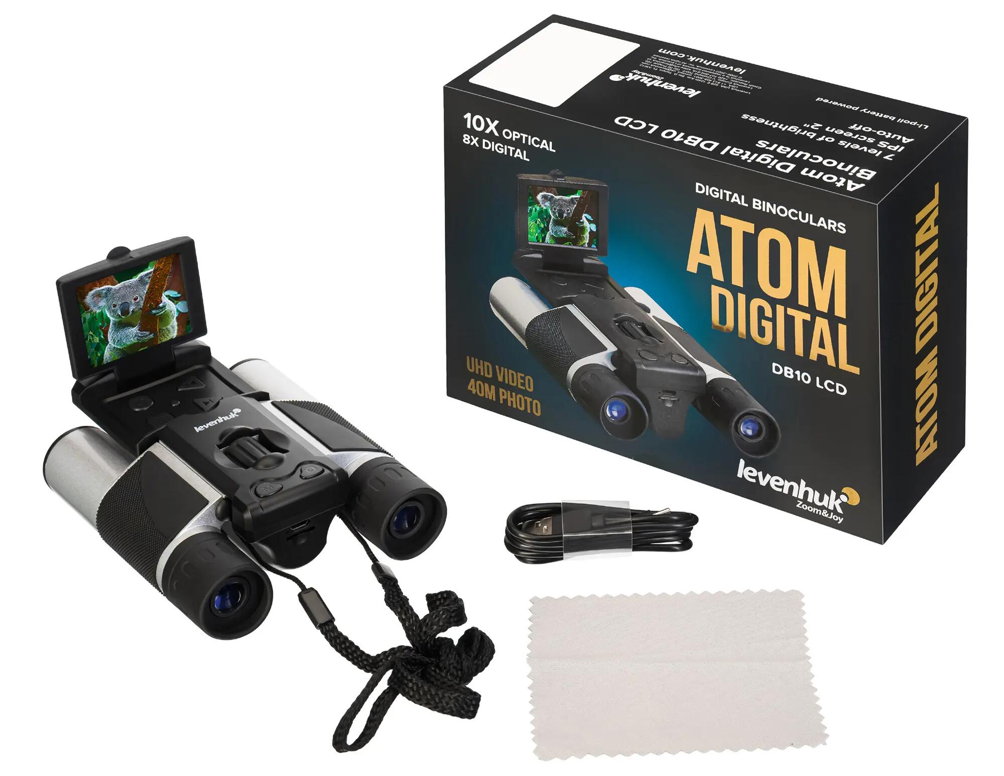 Binocolo Levenhuk Atom Digital DB10 LCD 2/11