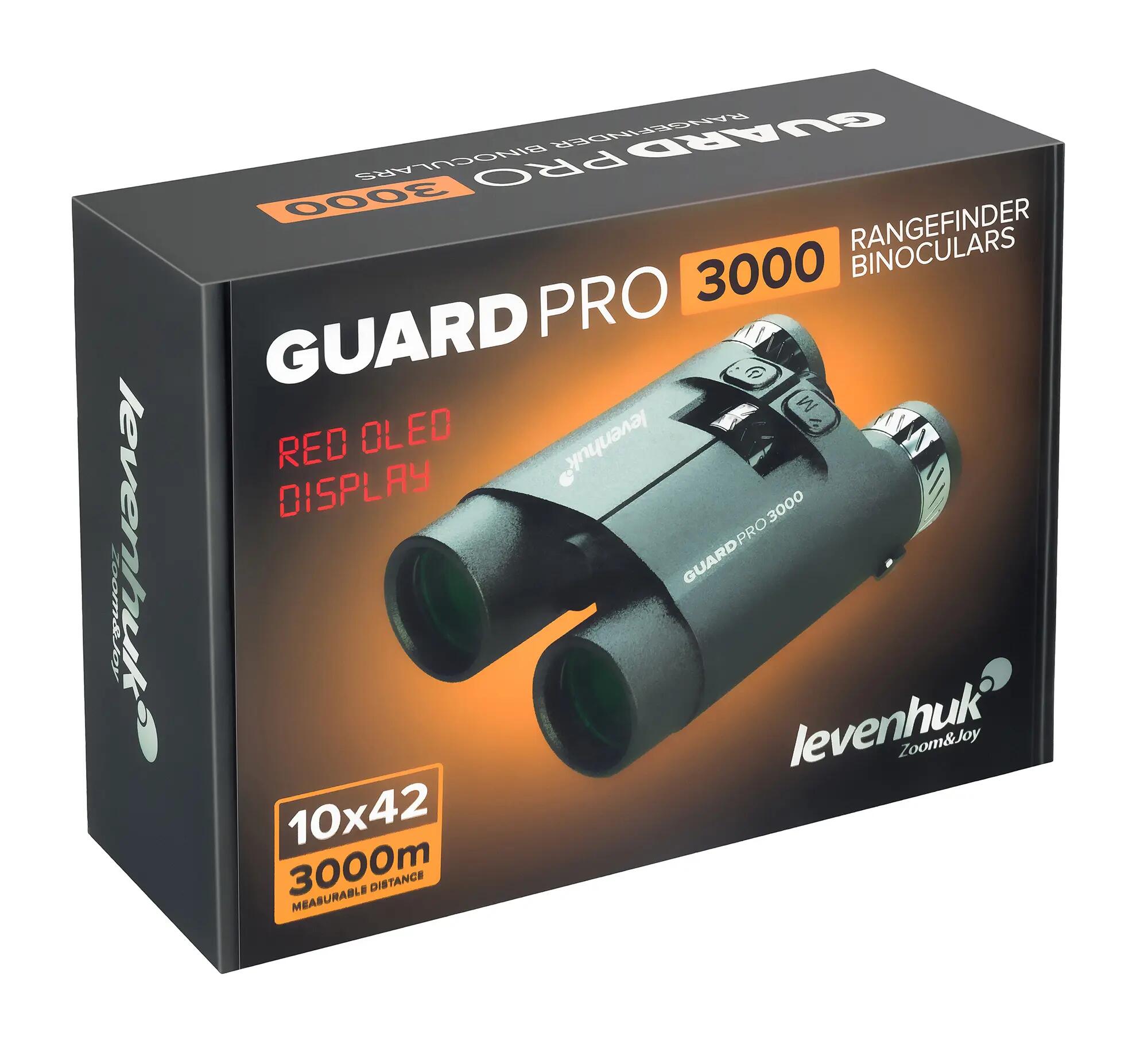 Afstandsmeterverrekijker Levenhuk Guard PRO 3000 12/12