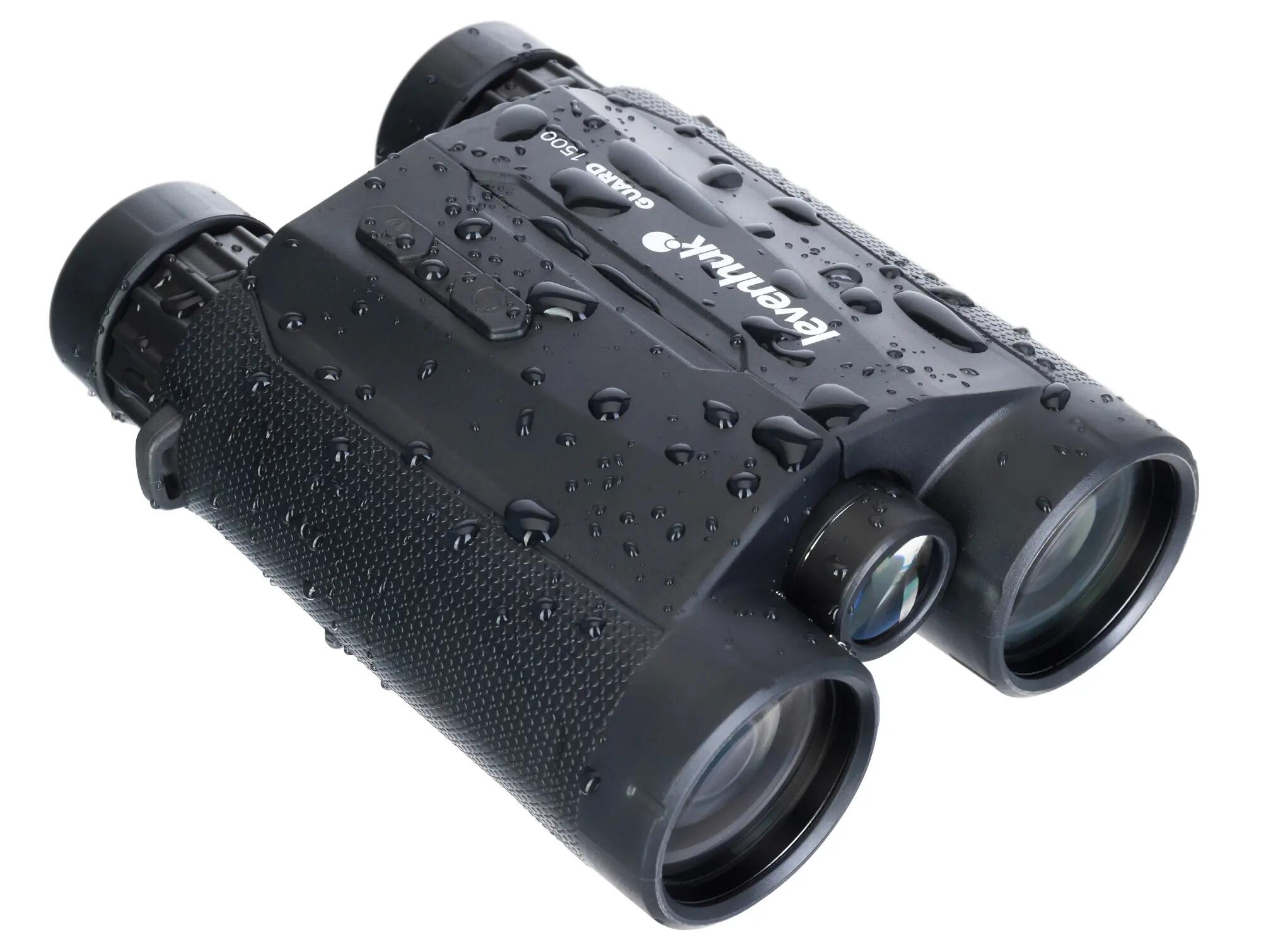 Binocolo con telemetro 8x Guard 1500 - nero 8/12