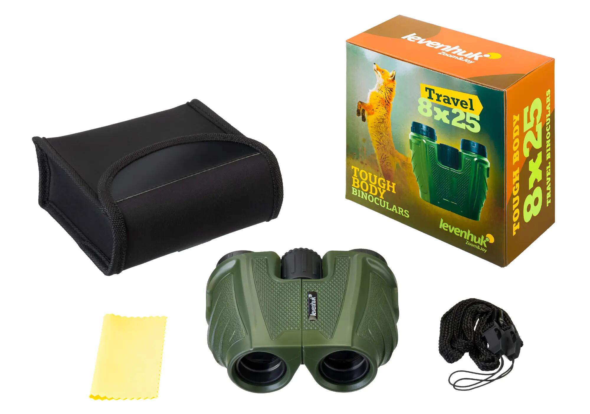 Binóculos Travel 8x25 Levenhuk 4/12