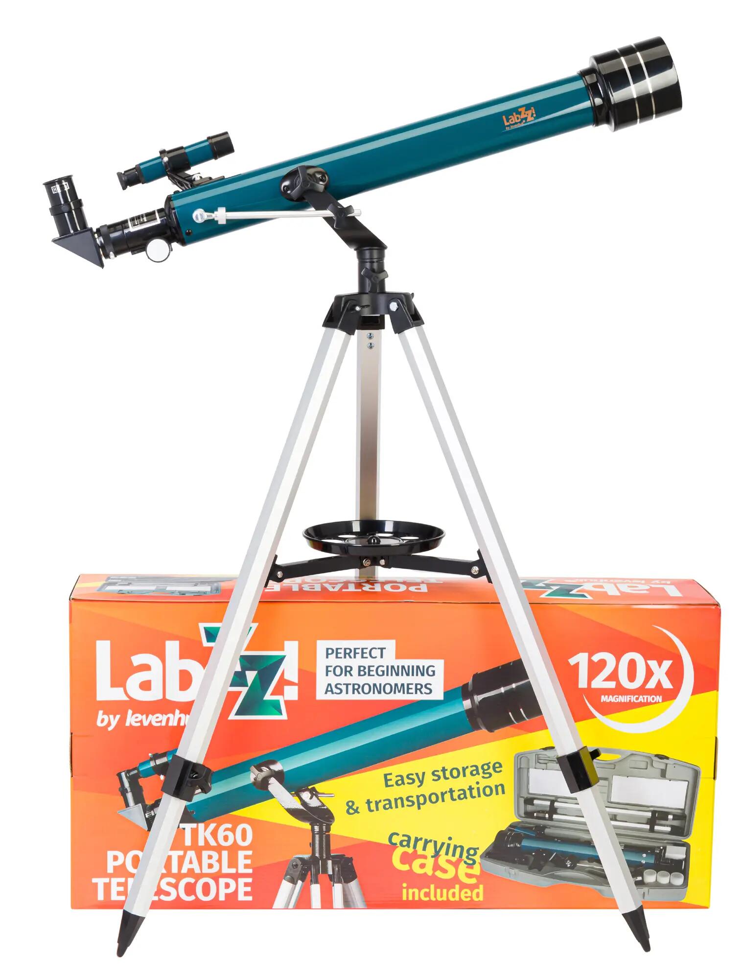 Levenhuk-Teleskop LabZZ TK60 mit Koffer 2/15