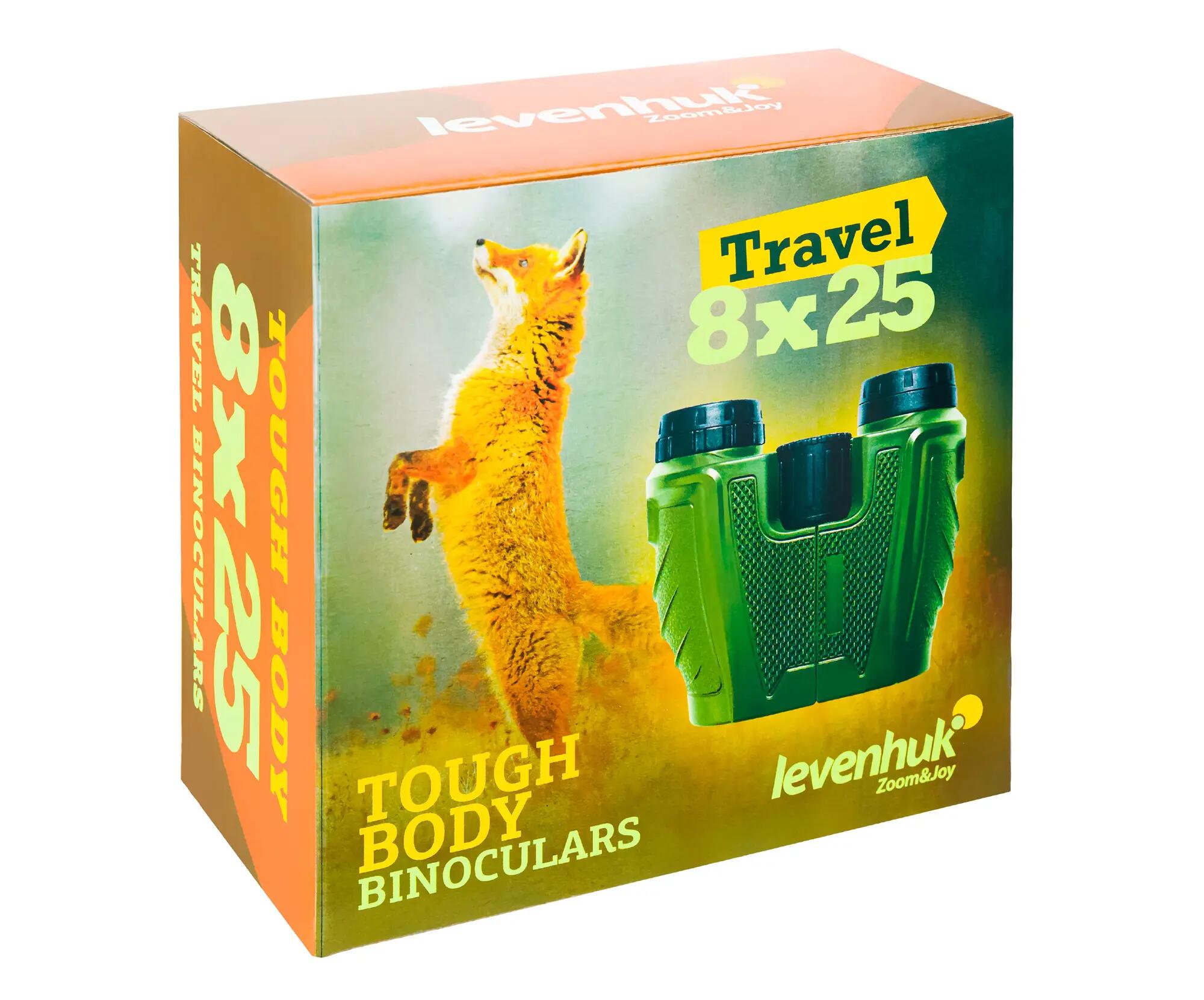 Binóculos Travel 8x25 Levenhuk 12/12