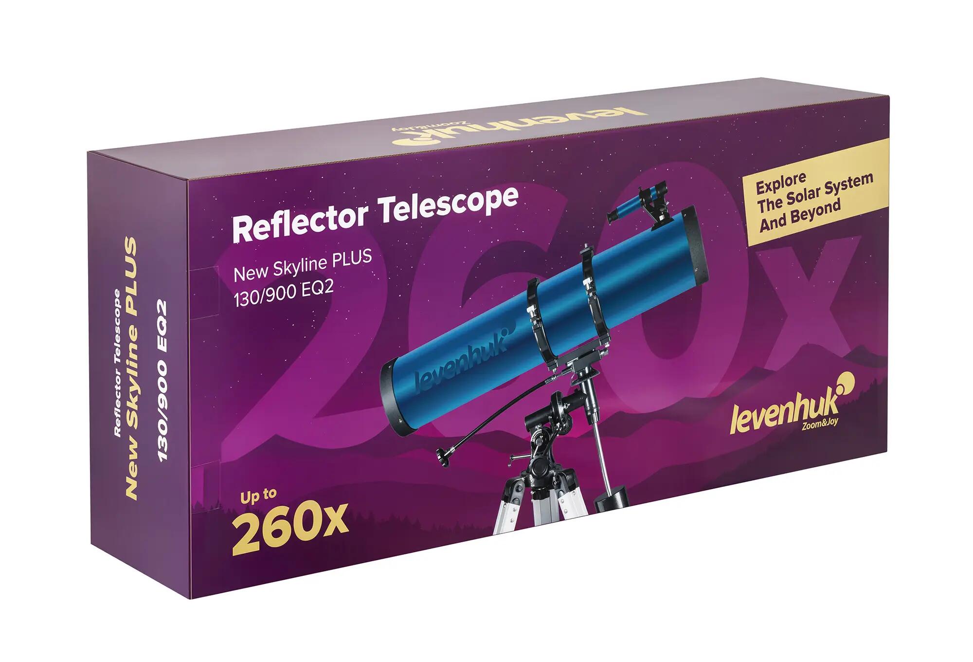 Teleskop - Astronomie - newton reflektor 130 mm 900 mm - eq2 montage - schwarz 13/13
